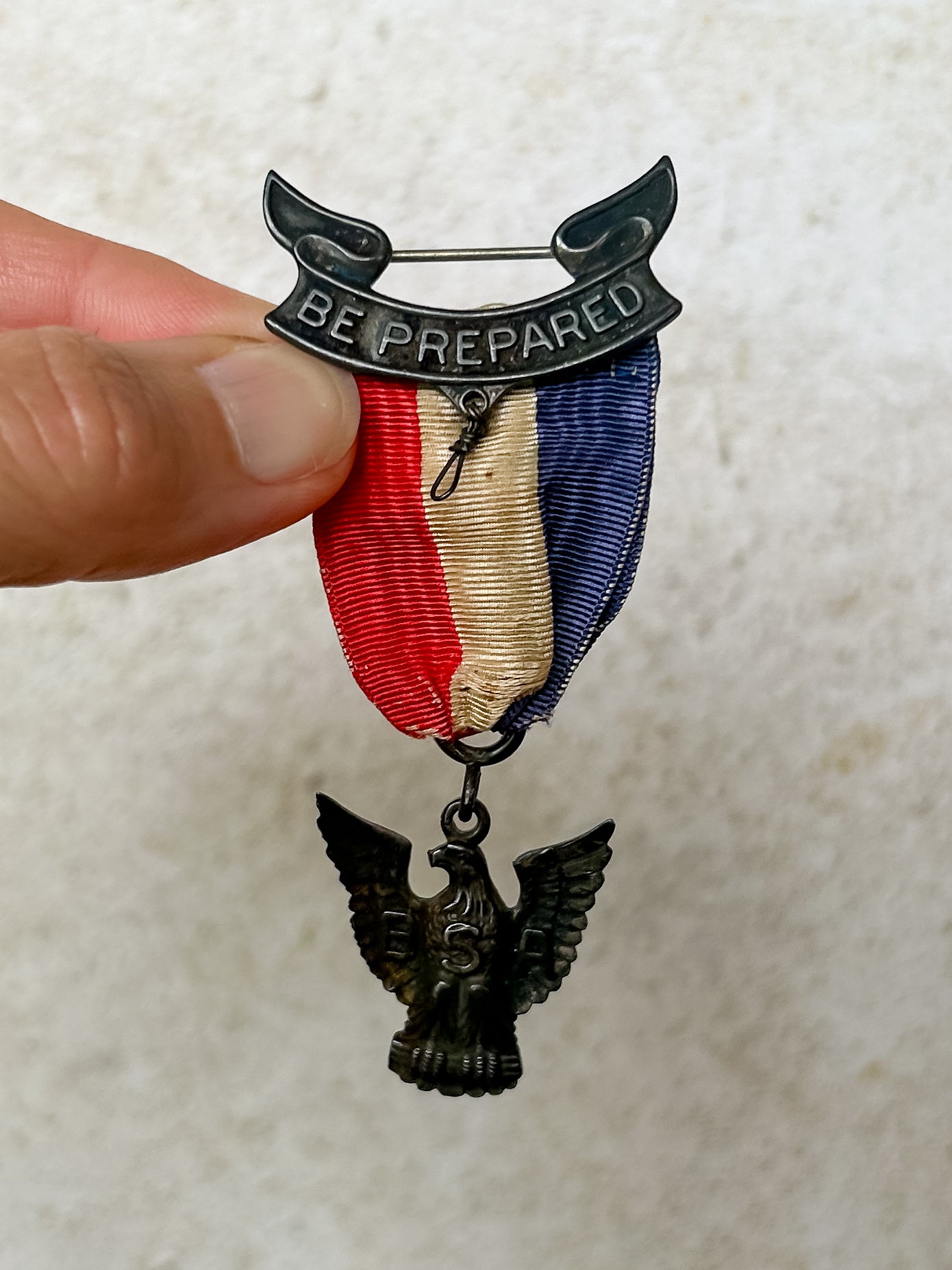 1930's RARE Robbins 2a Eagle Scout Medal with Presentation Box