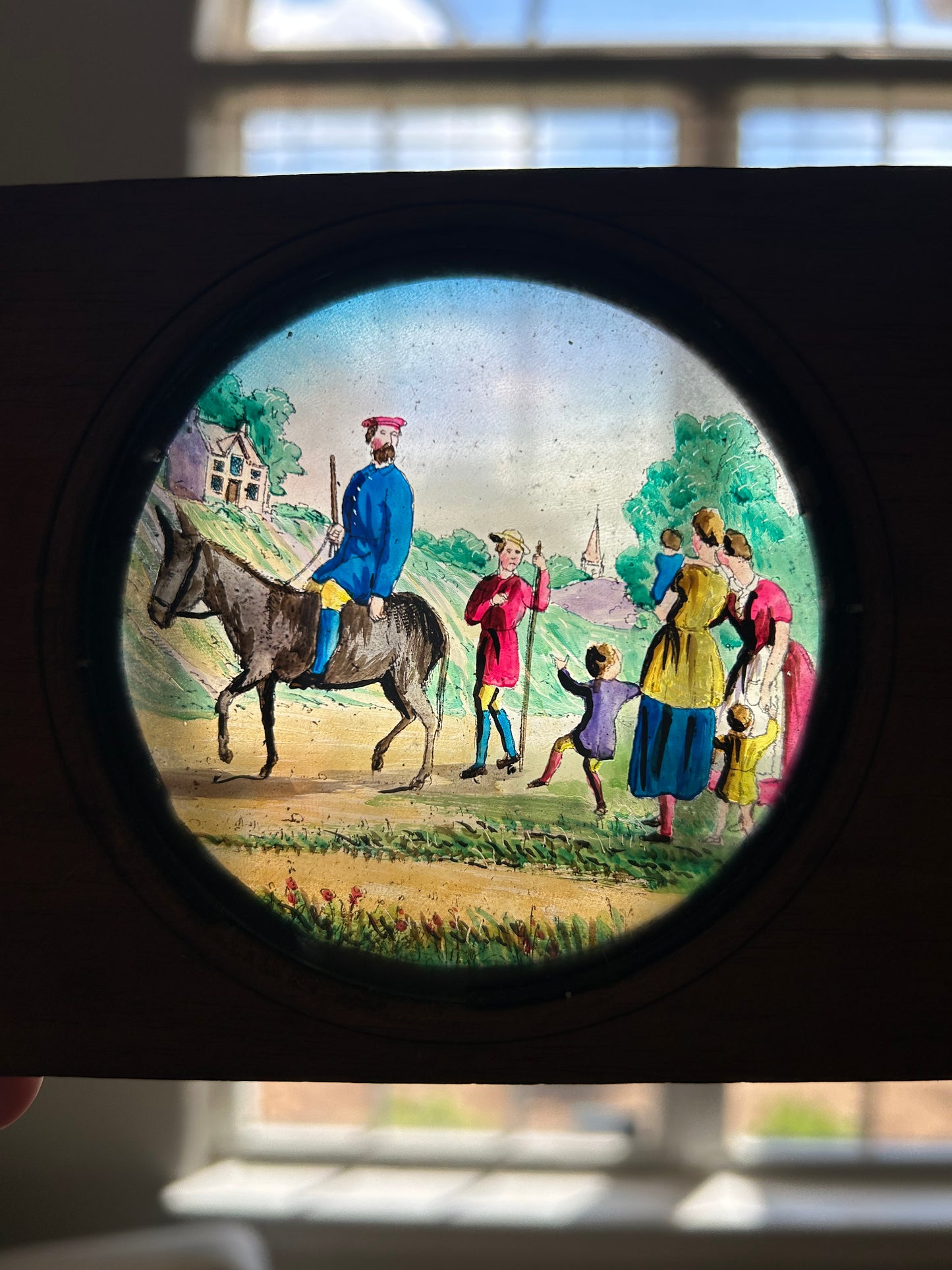 Antique Magic Lantern Slides