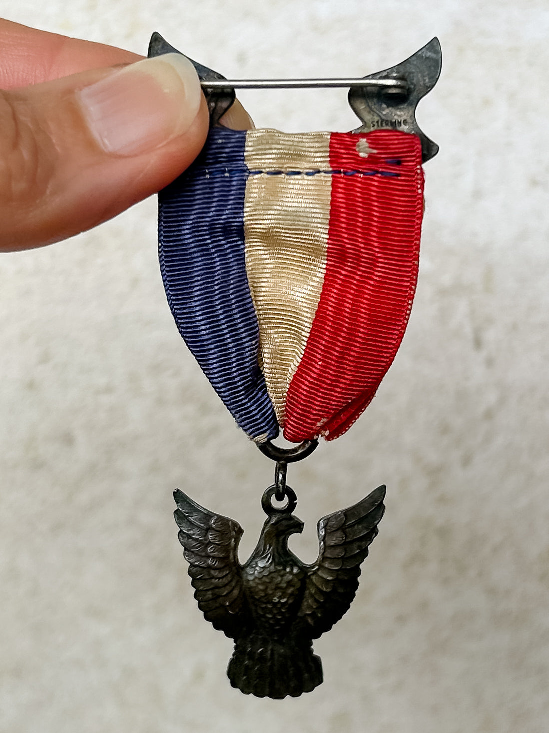 1930's RARE Robbins 2a Eagle Scout Medal with Presentation Box