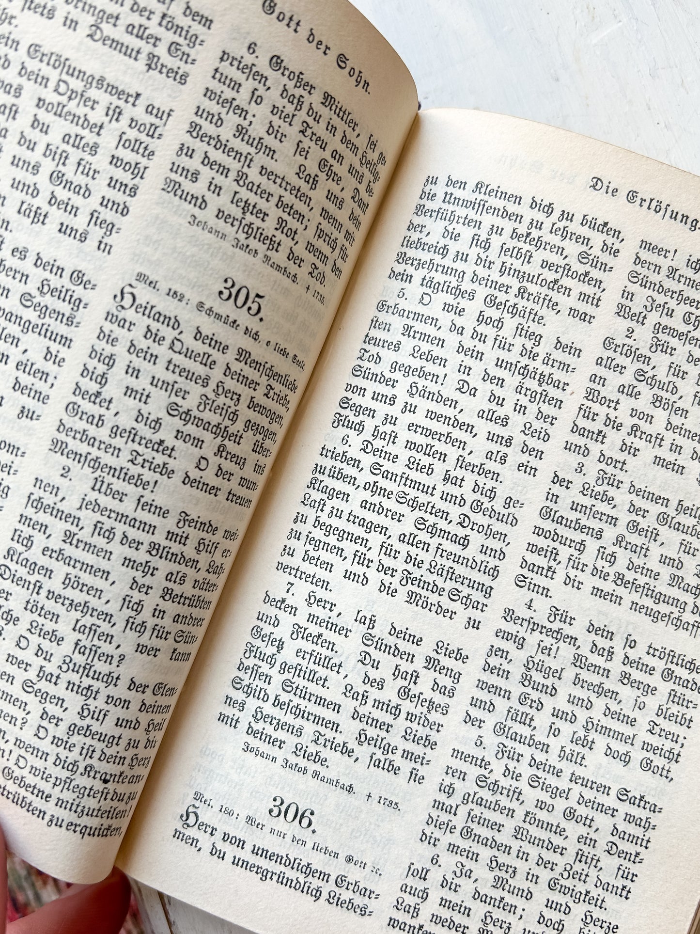 Antique Evangelical Lutheran Hymnal 1883
