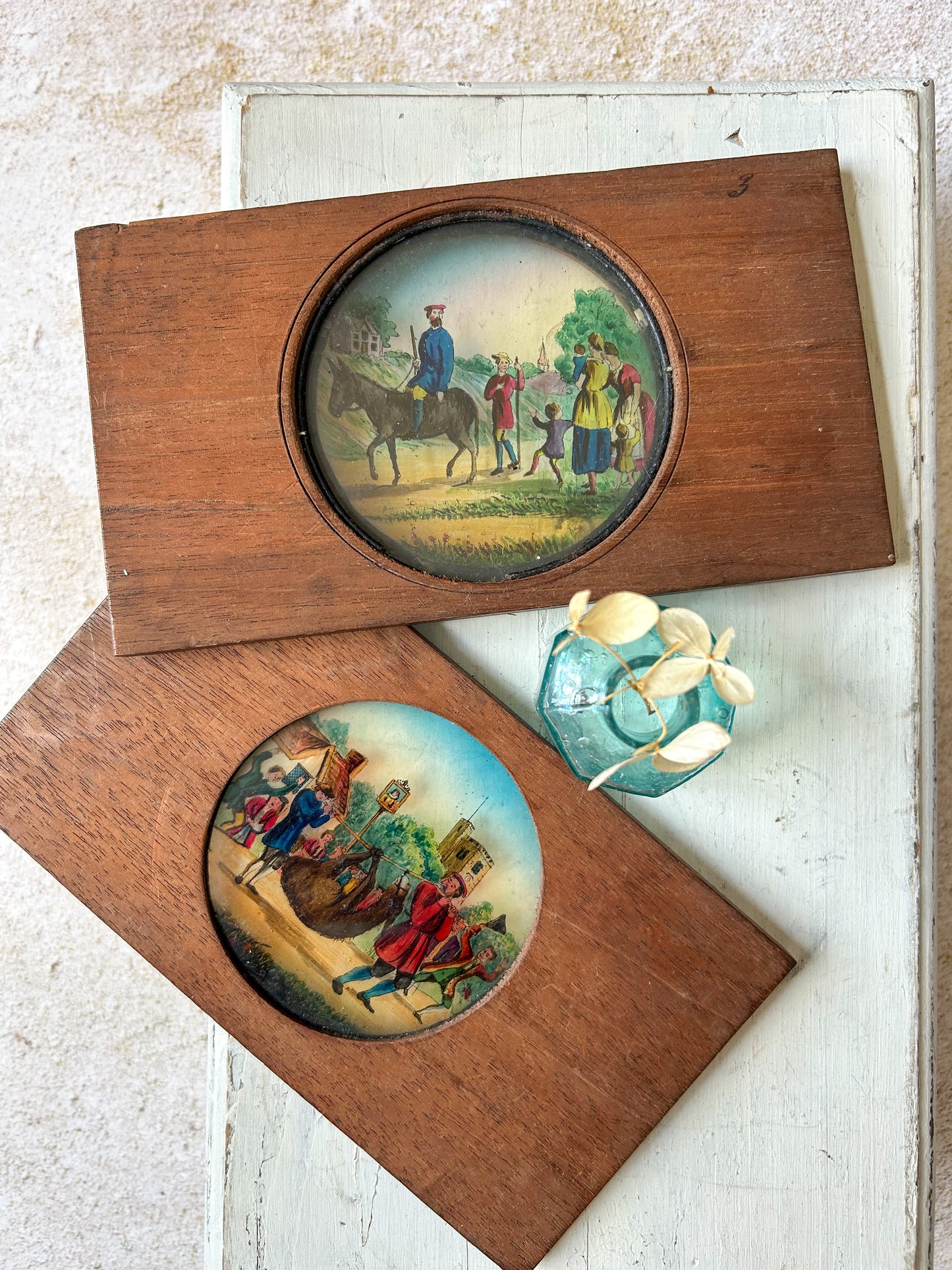 Antique Magic Lantern Slides