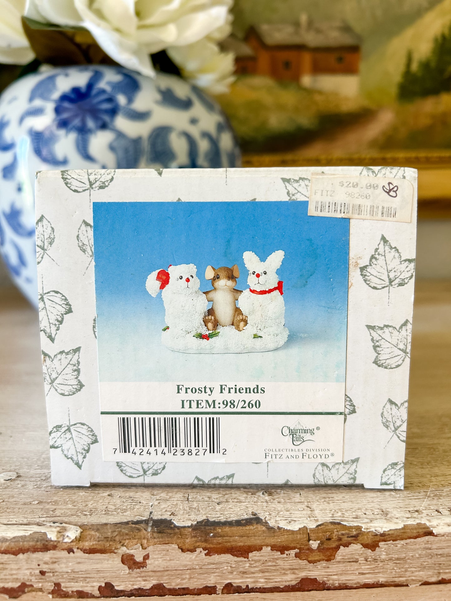 Charming Tails Figurine "Frosty Friends"
