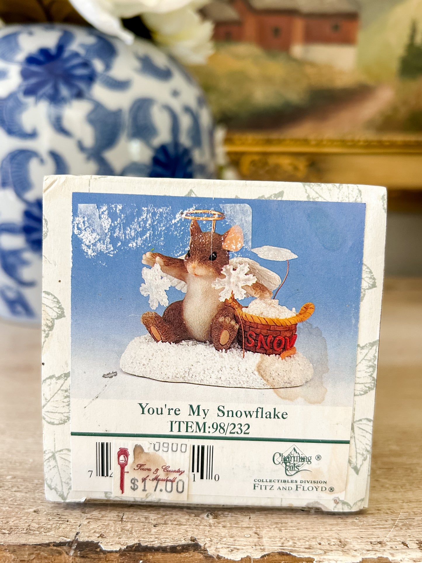 Charming Tails Figurine "You're My Snowflake"
