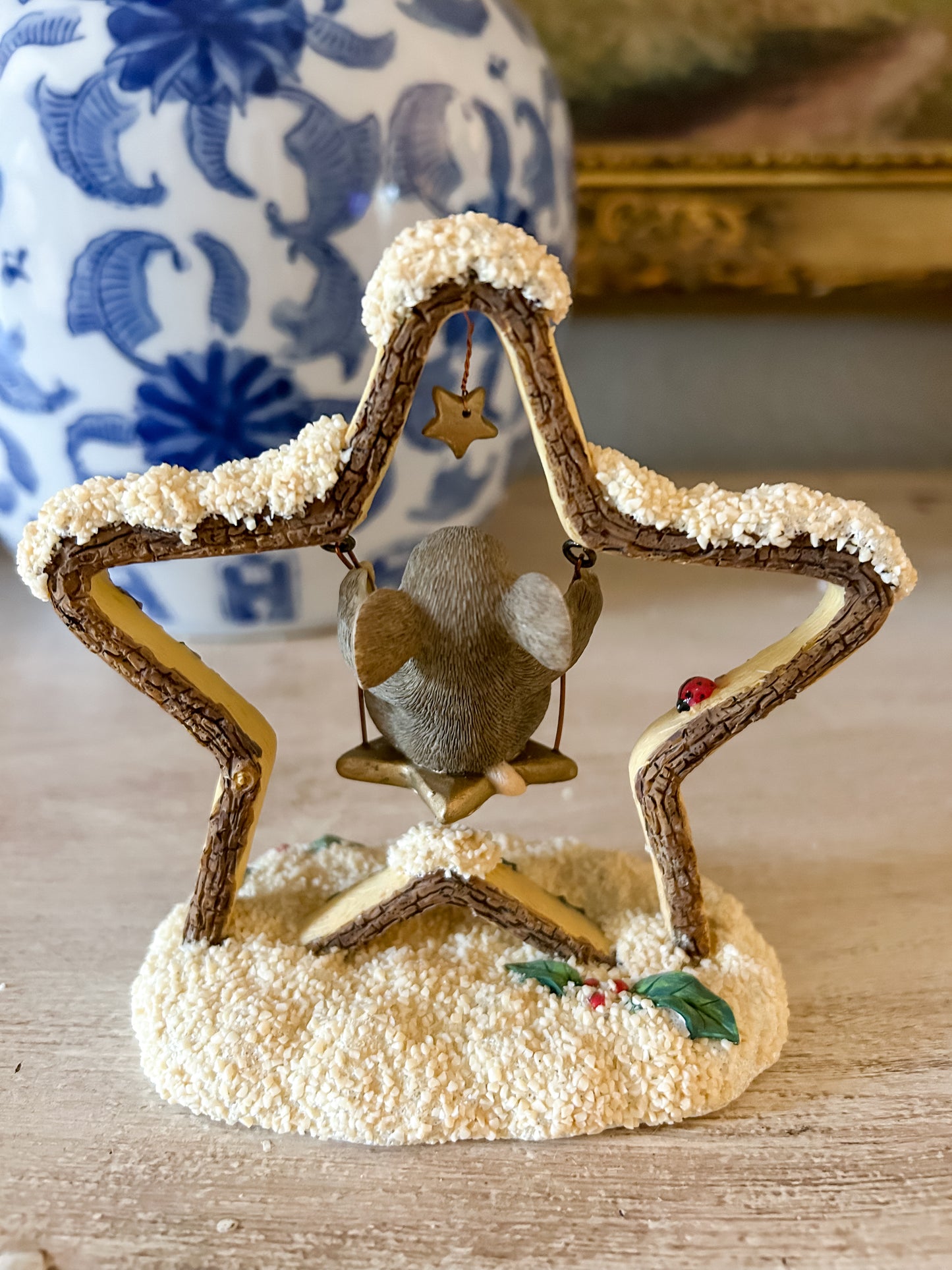 Charming Tails Figurine "Swinging on a Star"