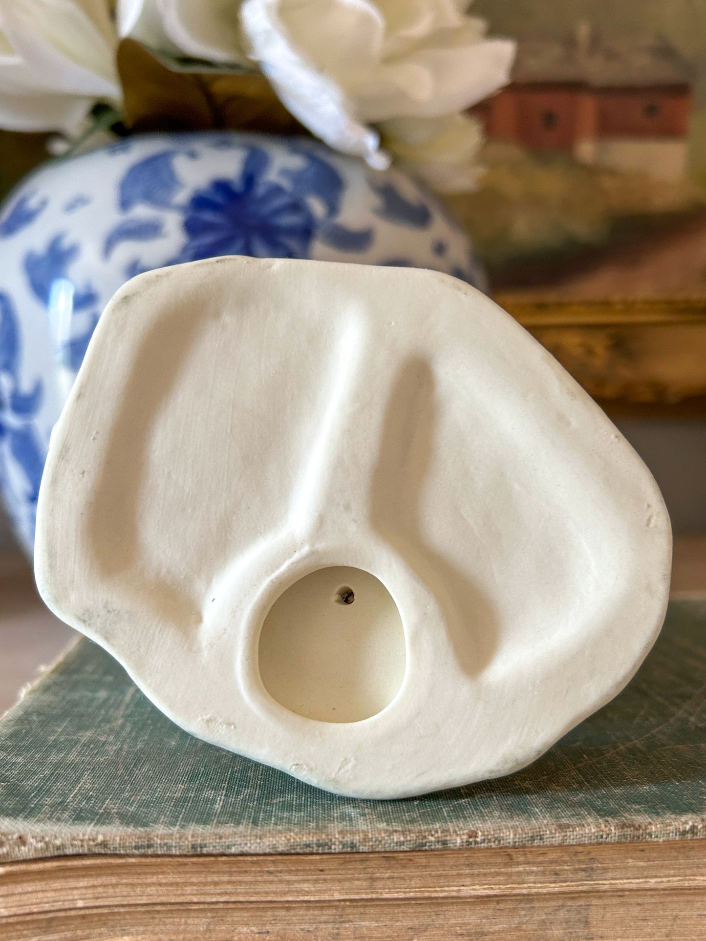 Dept 56 Snowbaby Figurine Riding on a Crescent Moon