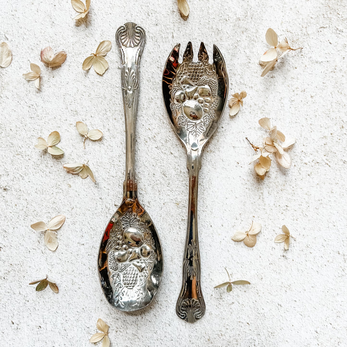 Vintage Silverplate Serving Set