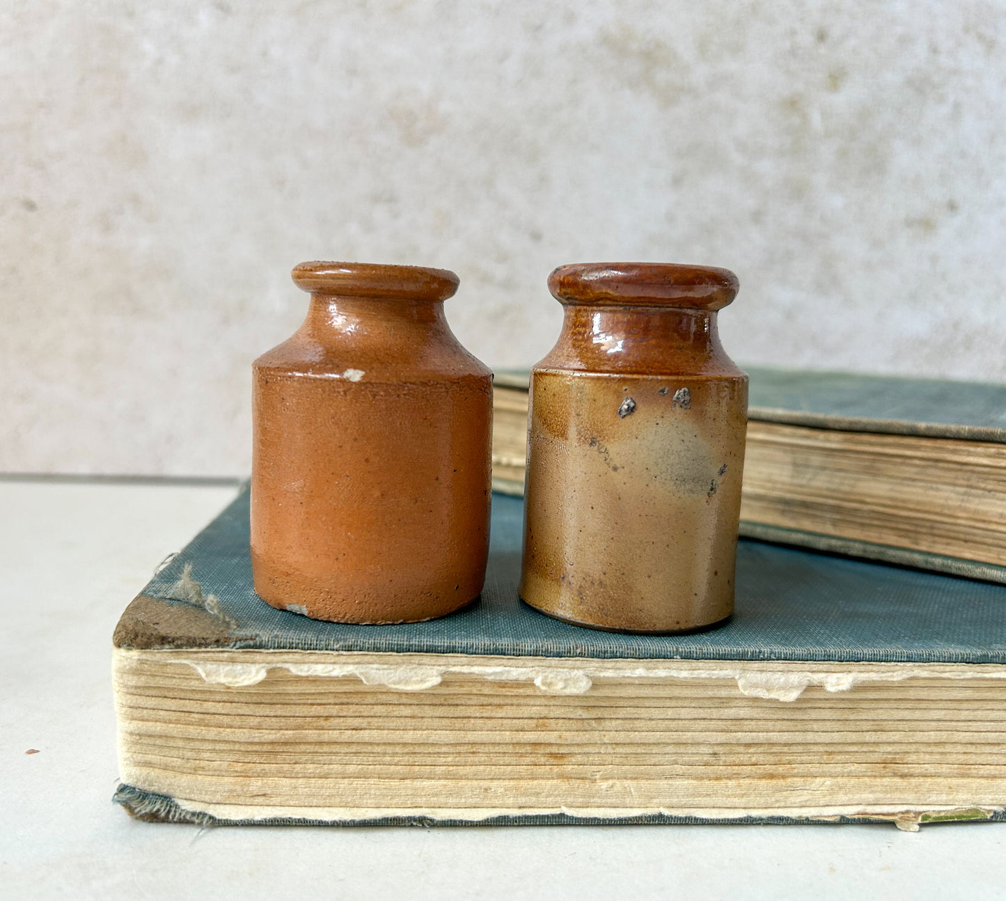 English Ink Well Pots