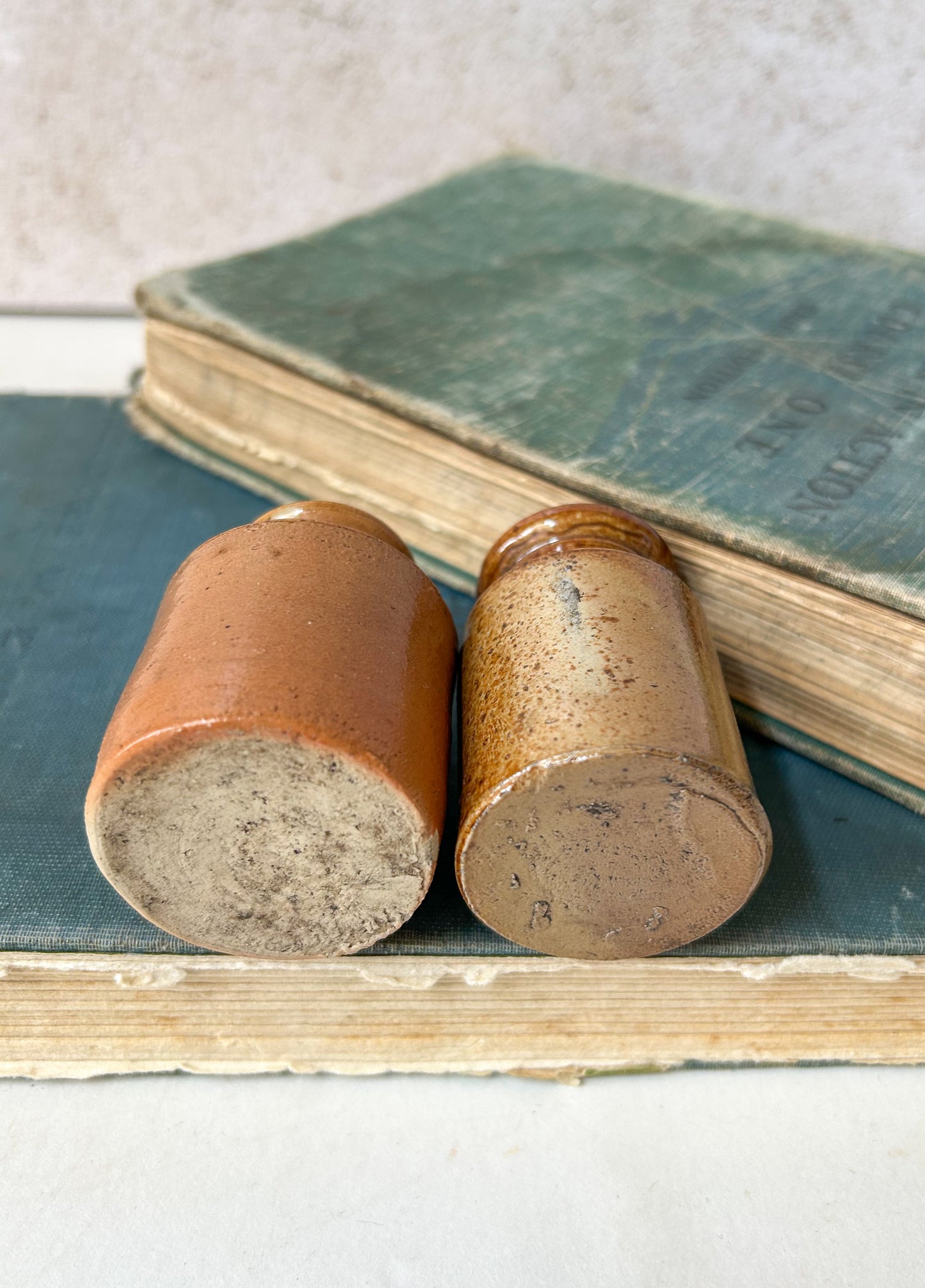 English Ink Well Pots