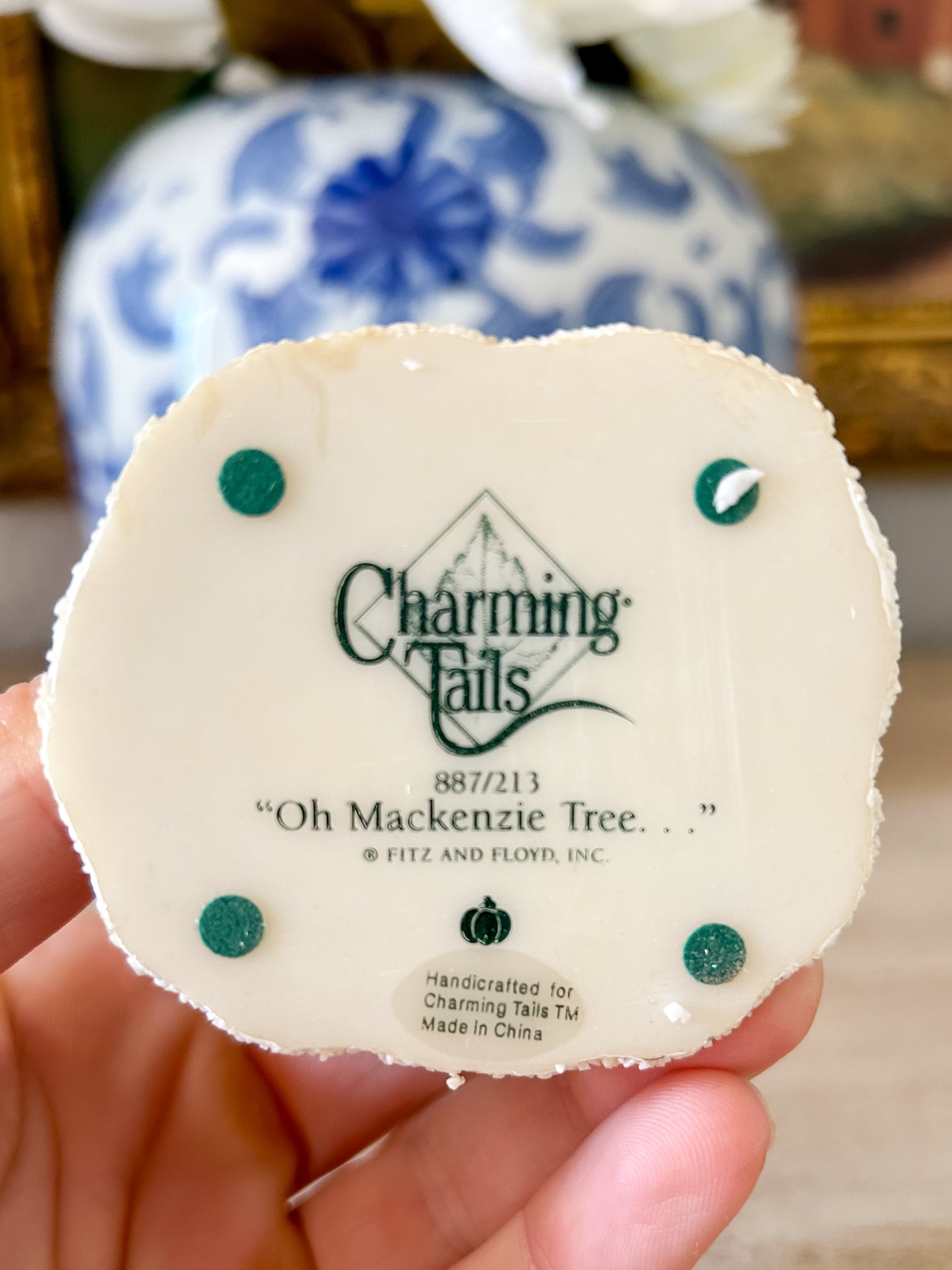 Charming Tails Figurine "Oh Mackenzie Tree"