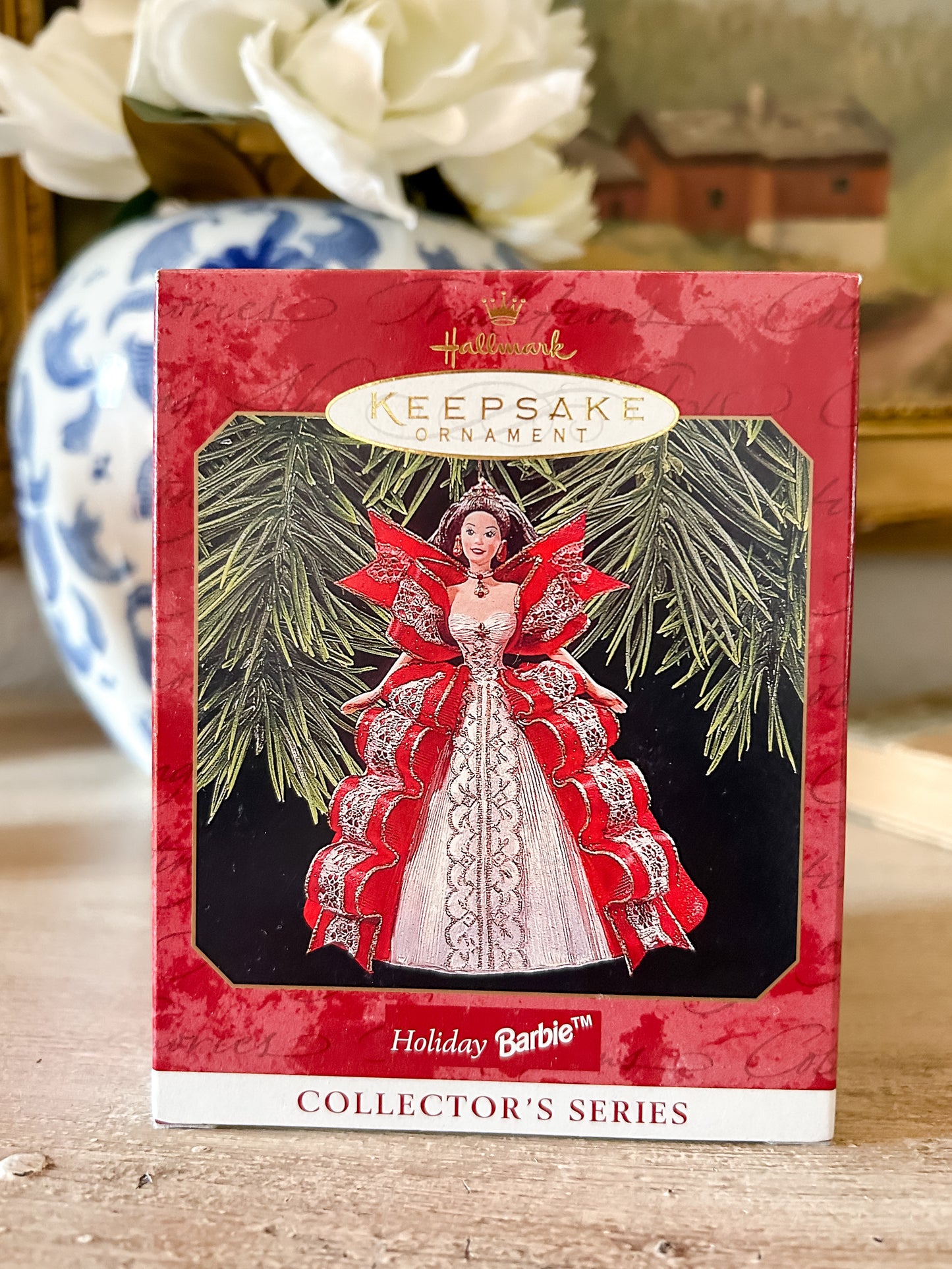1997 Holiday Barbie Hallmark Ornament
