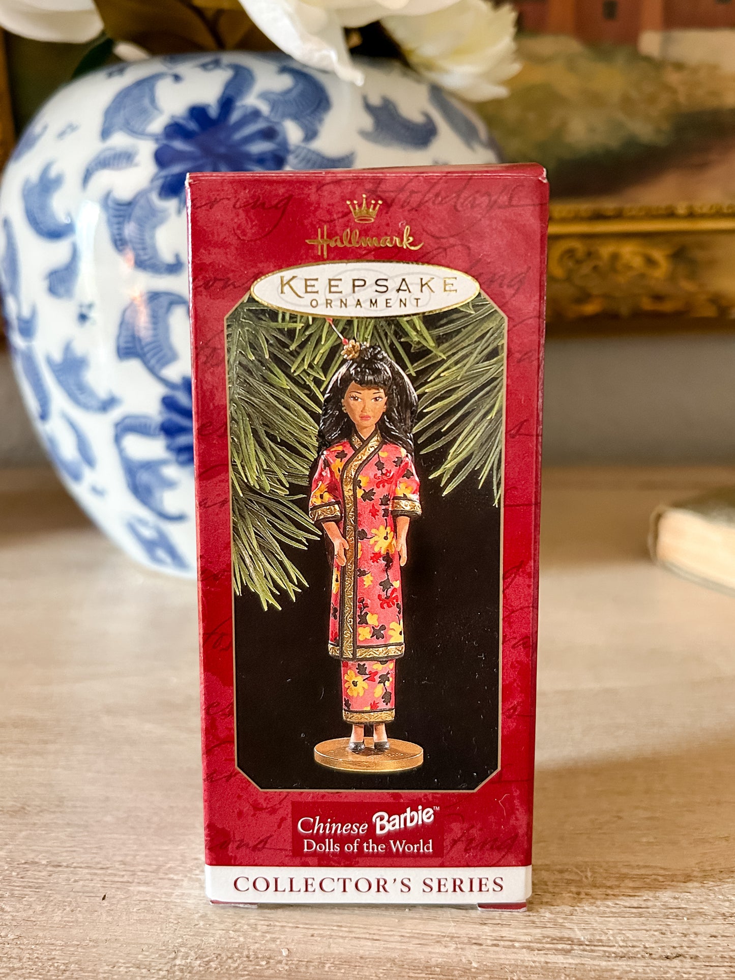 1997 Chinese Barbie Hallmark Ornament