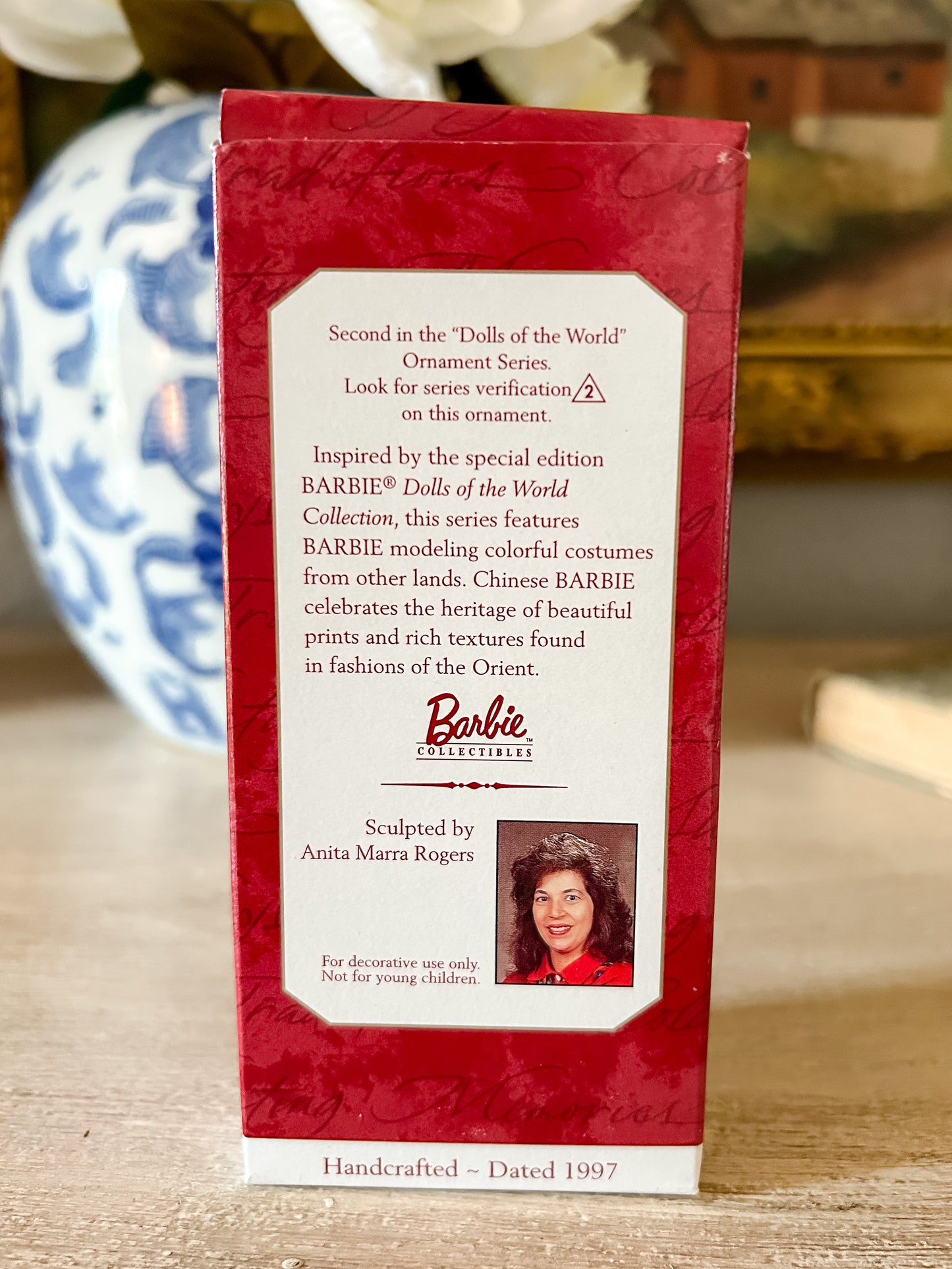 1997 Chinese Barbie Hallmark Ornament