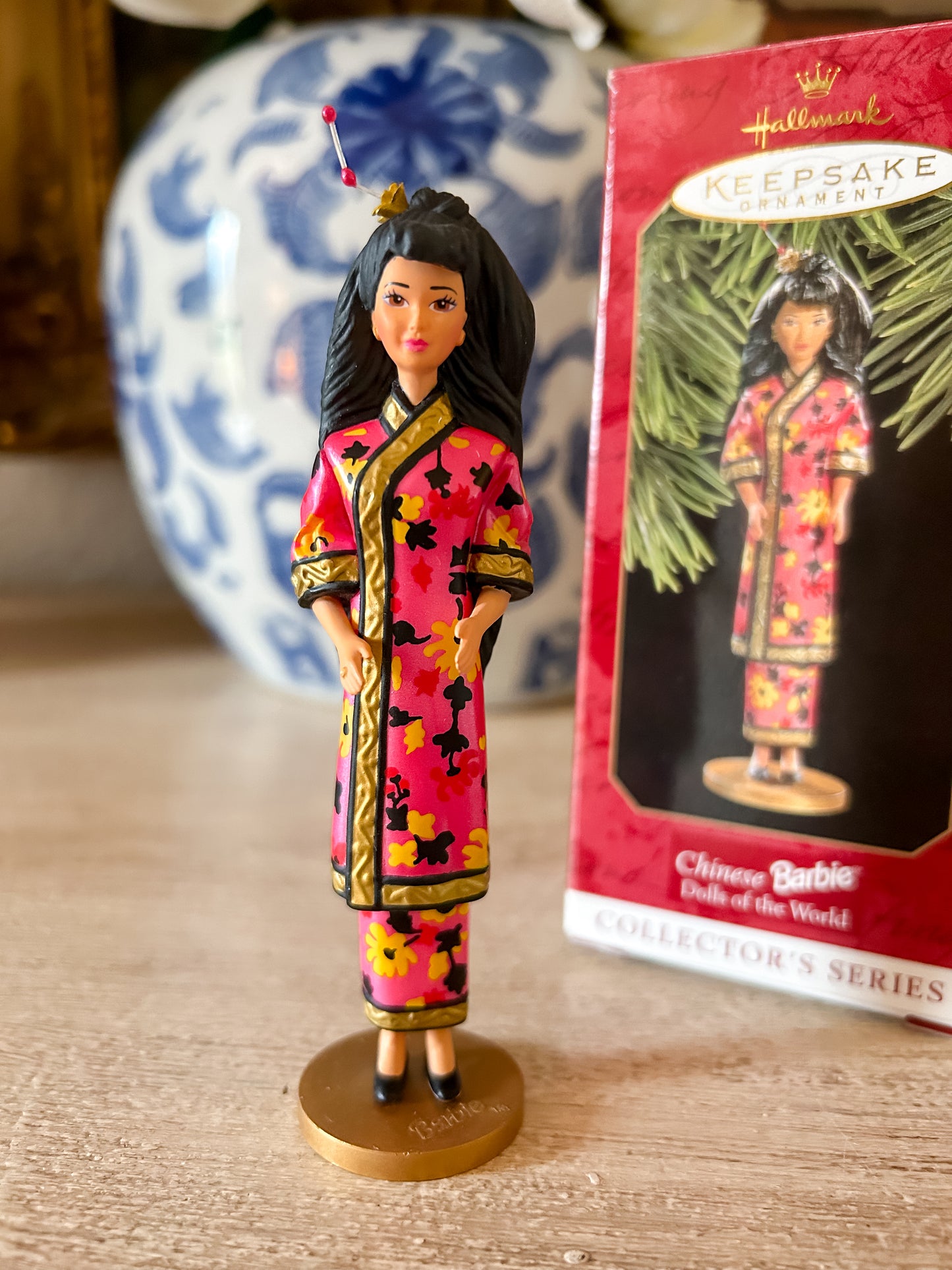1997 Chinese Barbie Hallmark Ornament