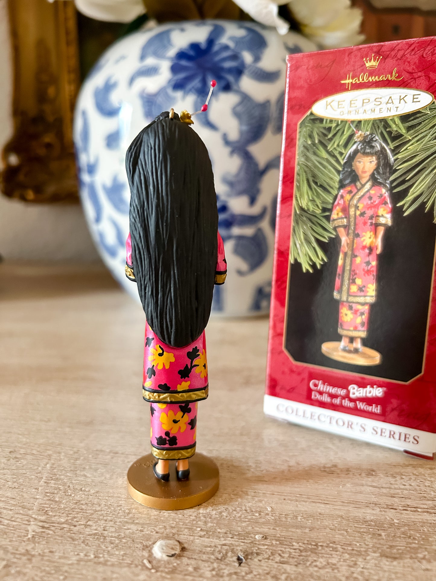 1997 Chinese Barbie Hallmark Ornament
