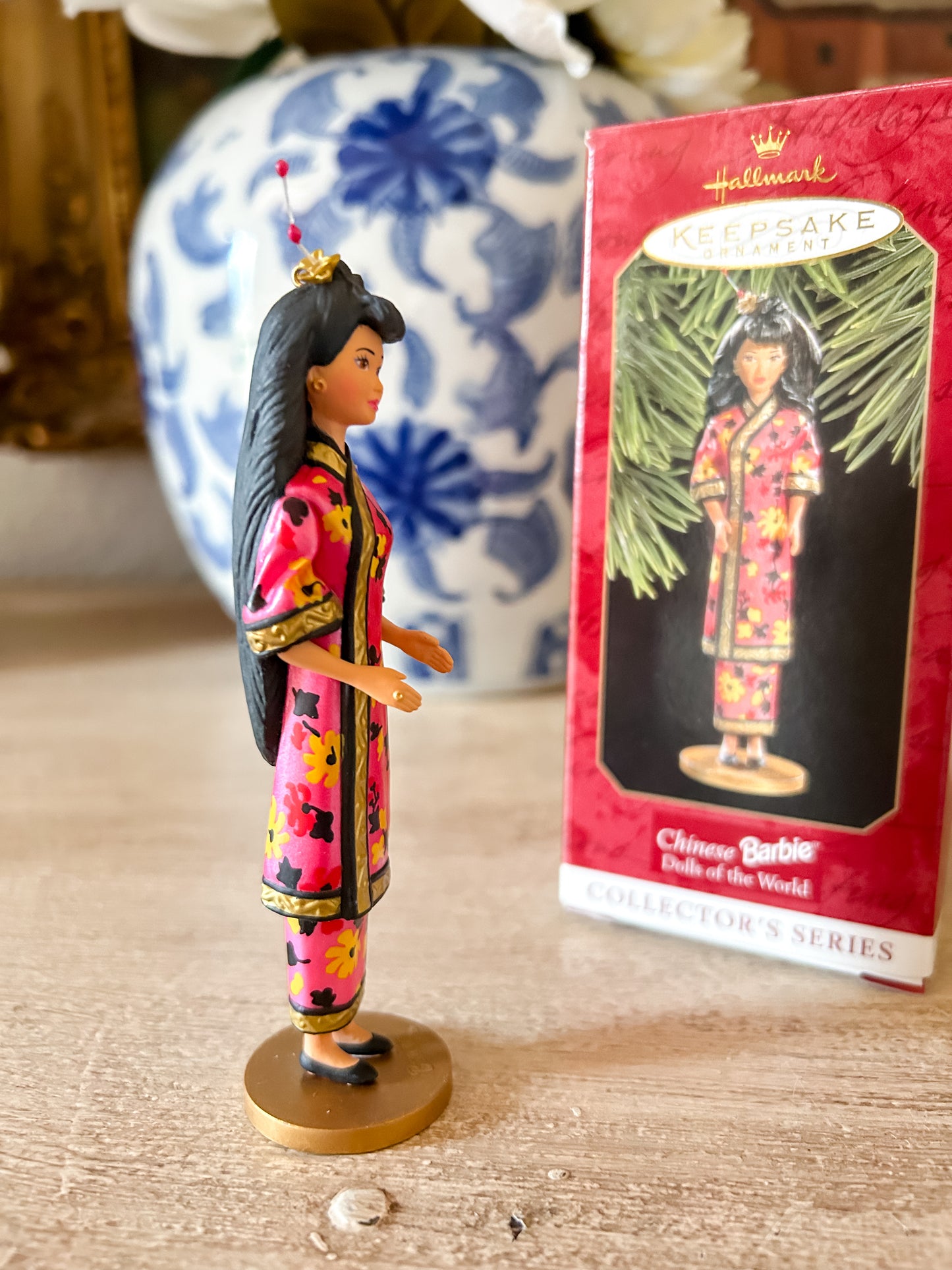1997 Chinese Barbie Hallmark Ornament