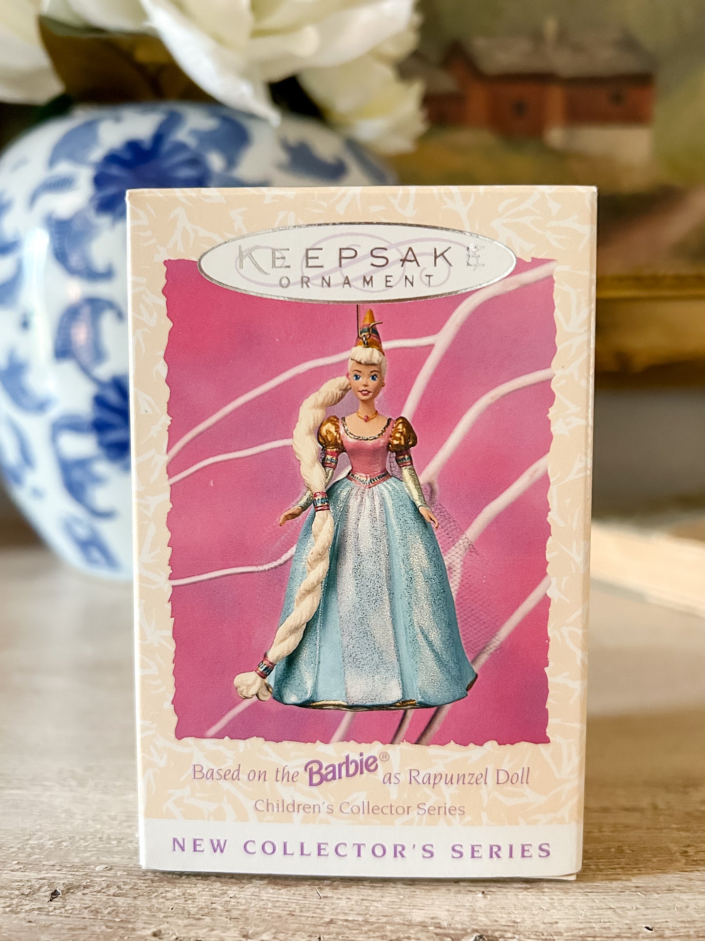 1997 Rapunzel Barbie Hallmark Ornament