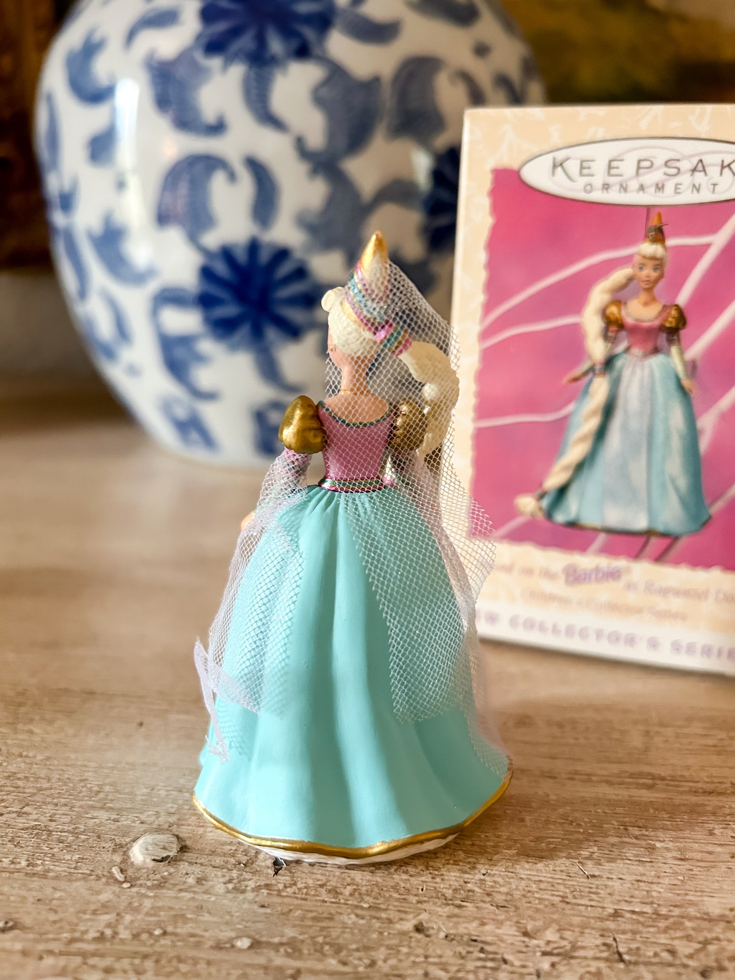 1997 Rapunzel Barbie Hallmark Ornament