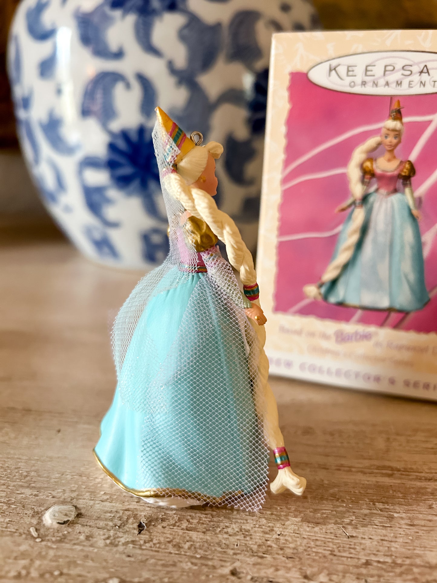 1997 Rapunzel Barbie Hallmark Ornament