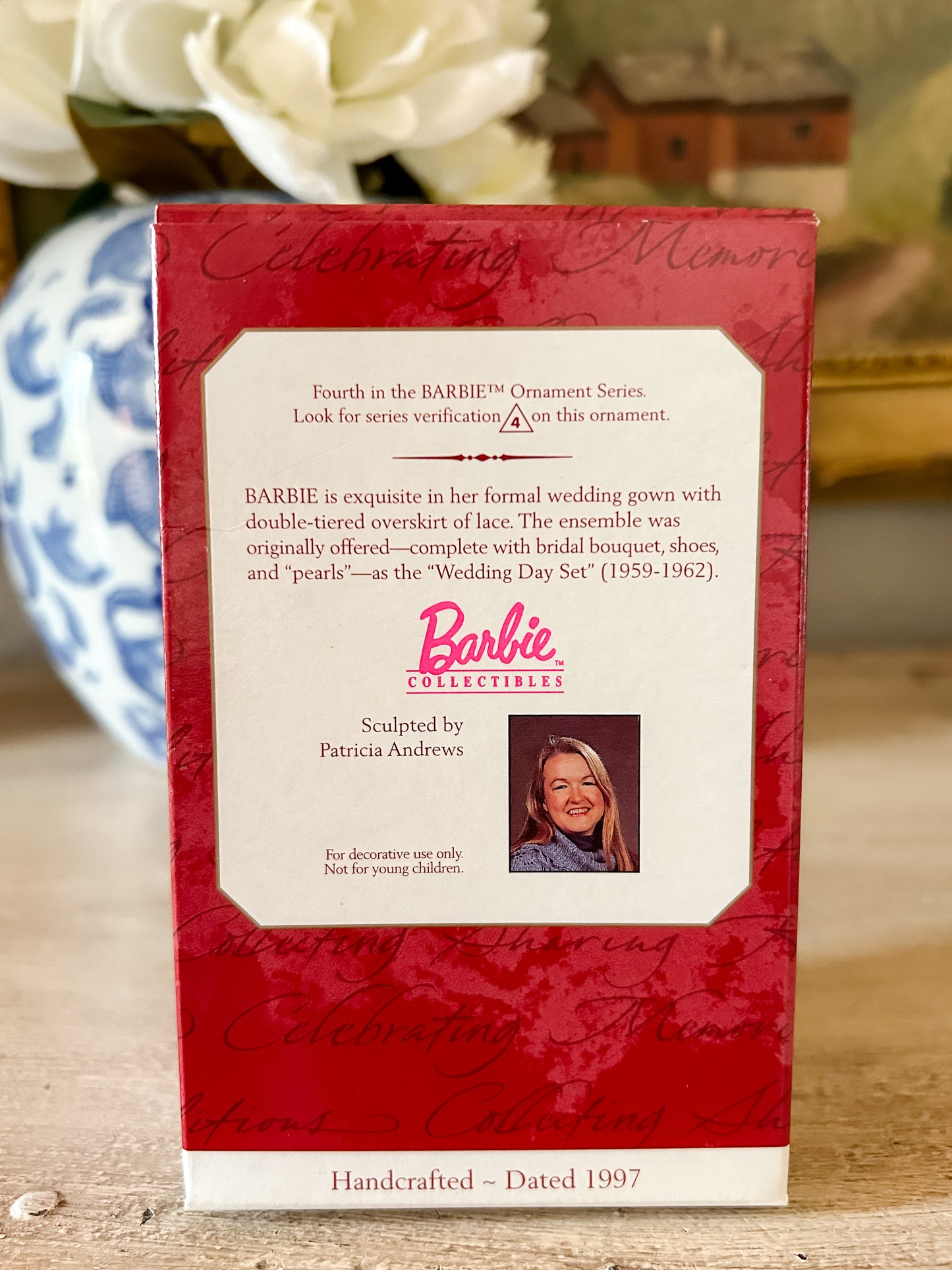 1997 Wedding Day Barbie Hallmark Ornament