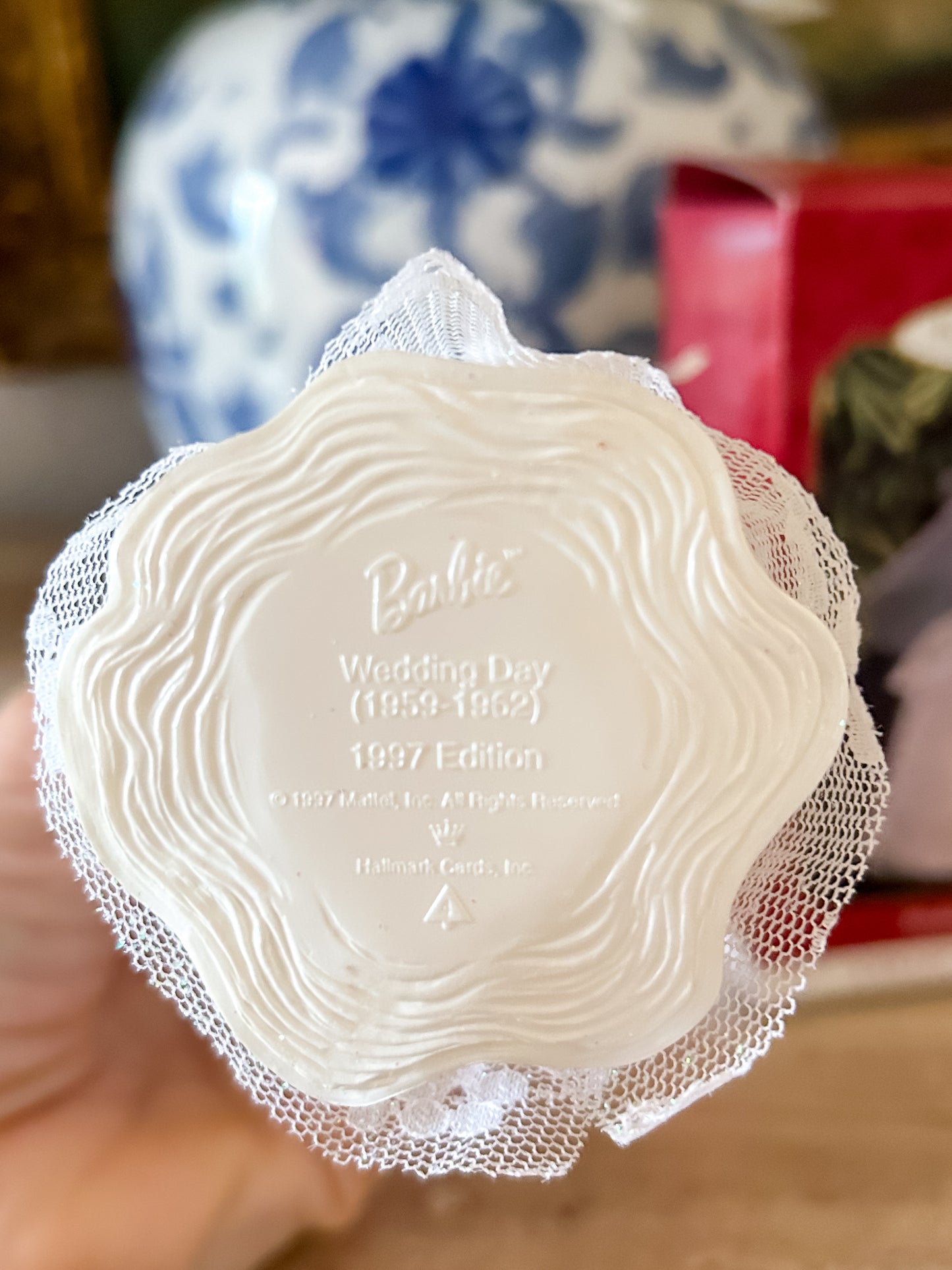 1997 Wedding Day Barbie Hallmark Ornament
