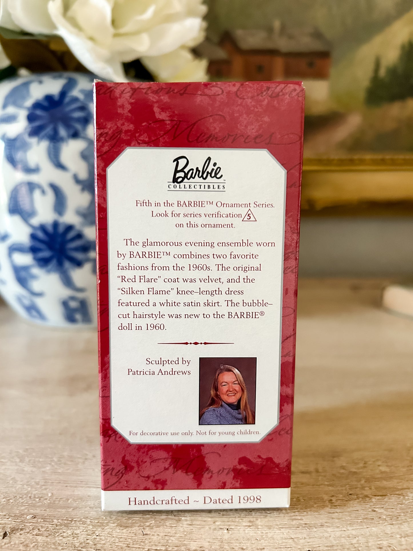 1997 Silken Flame Barbie Hallmark Ornament