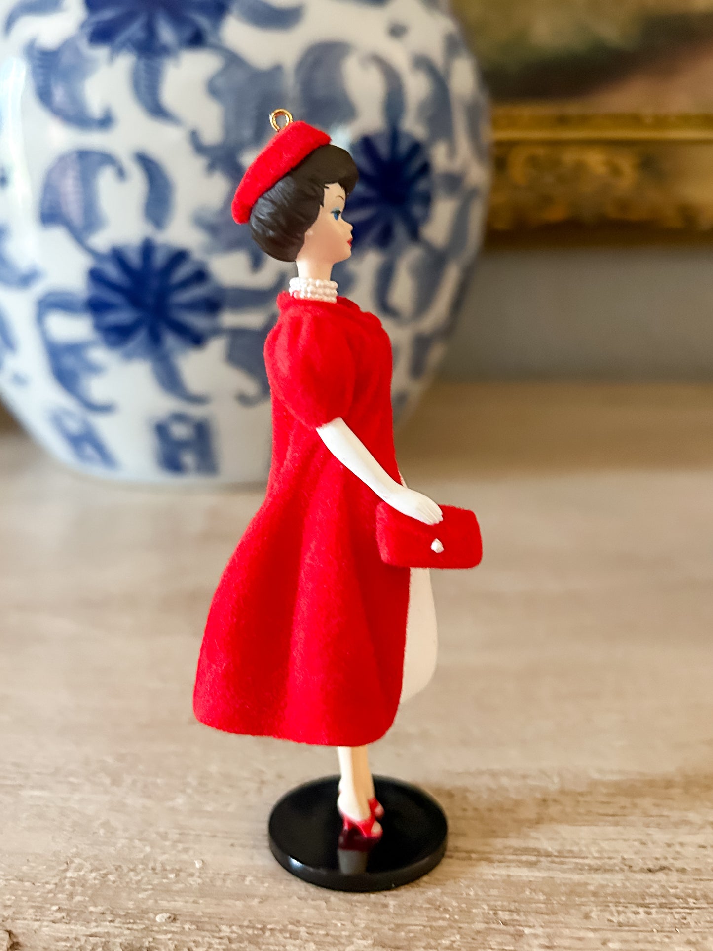 1997 Silken Flame Barbie Hallmark Ornament