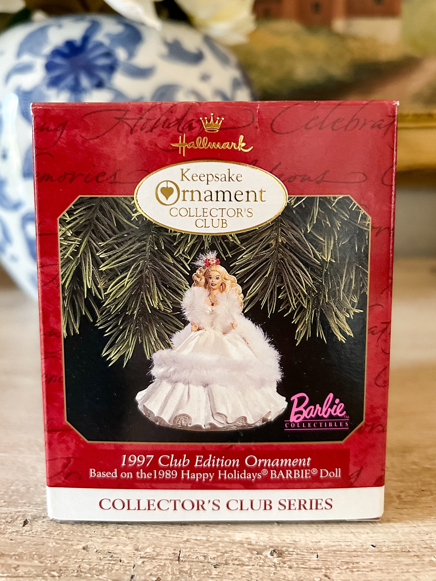 1997 Club Edition Holiday Barbie Hallmark Ornament