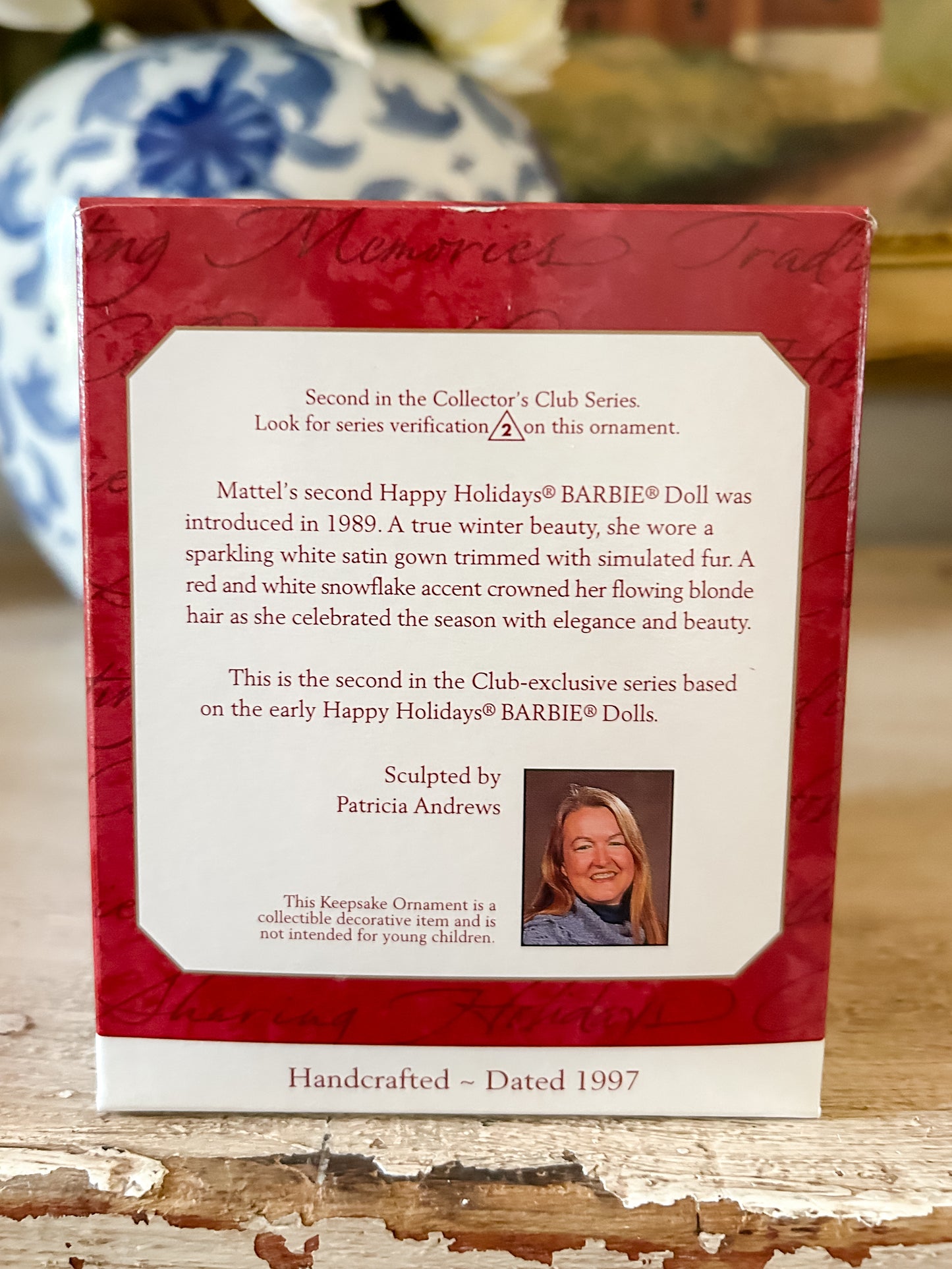 1997 Club Edition Holiday Barbie Hallmark Ornament