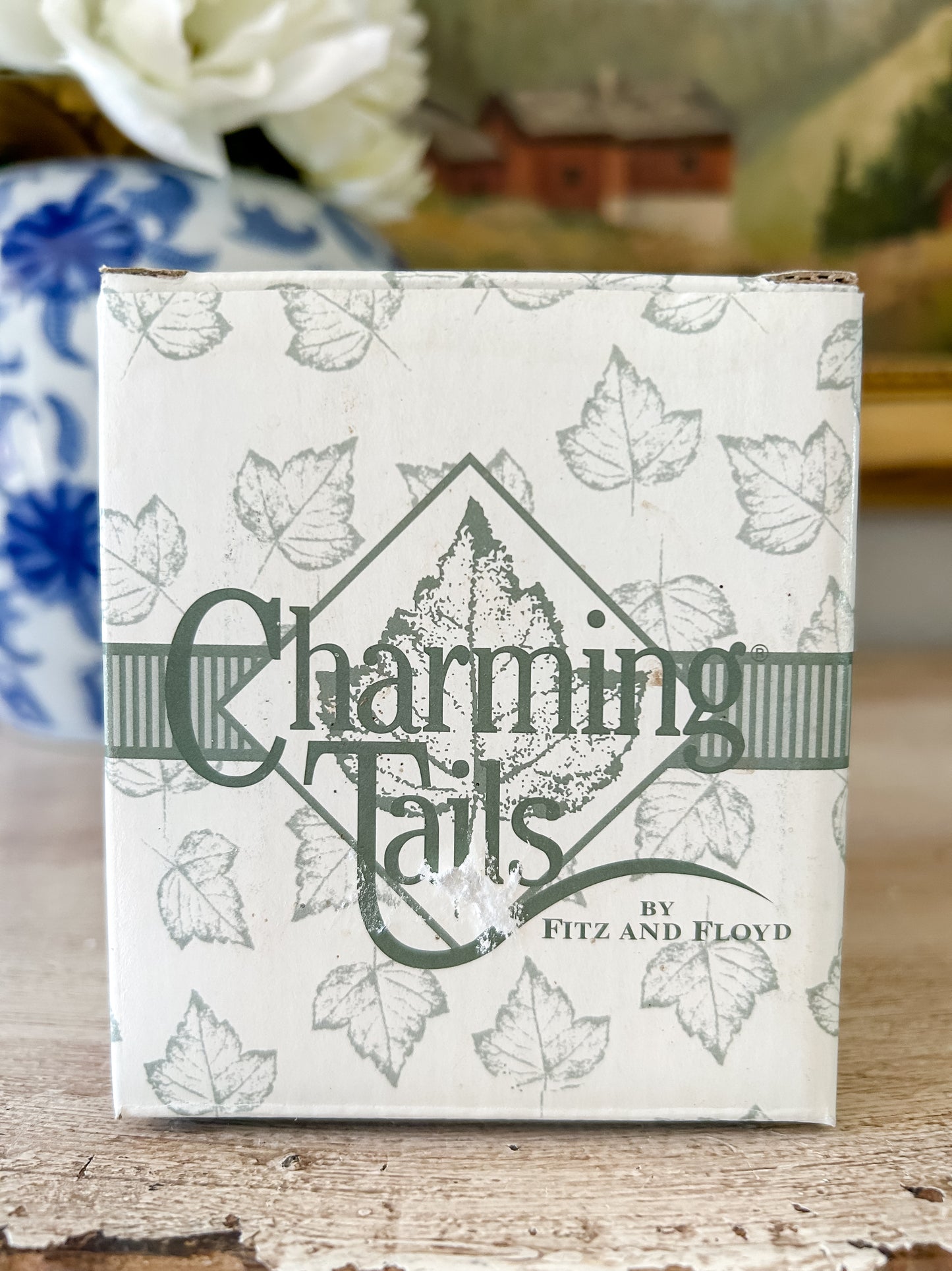 Charming Tails "Snow Angels" Lidded Trinket Box