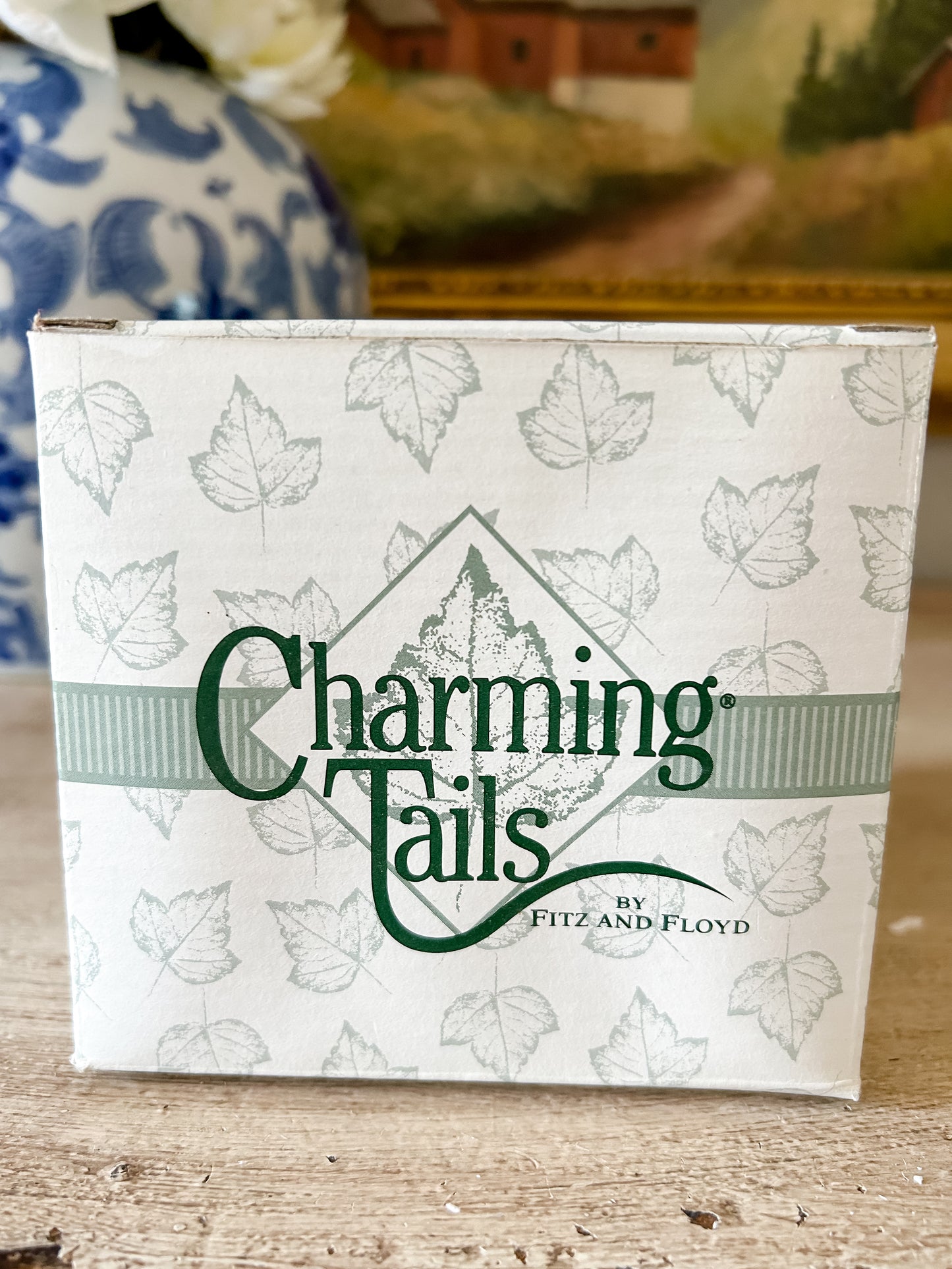 Charming Tails Figurine "Building a Snowbunny"