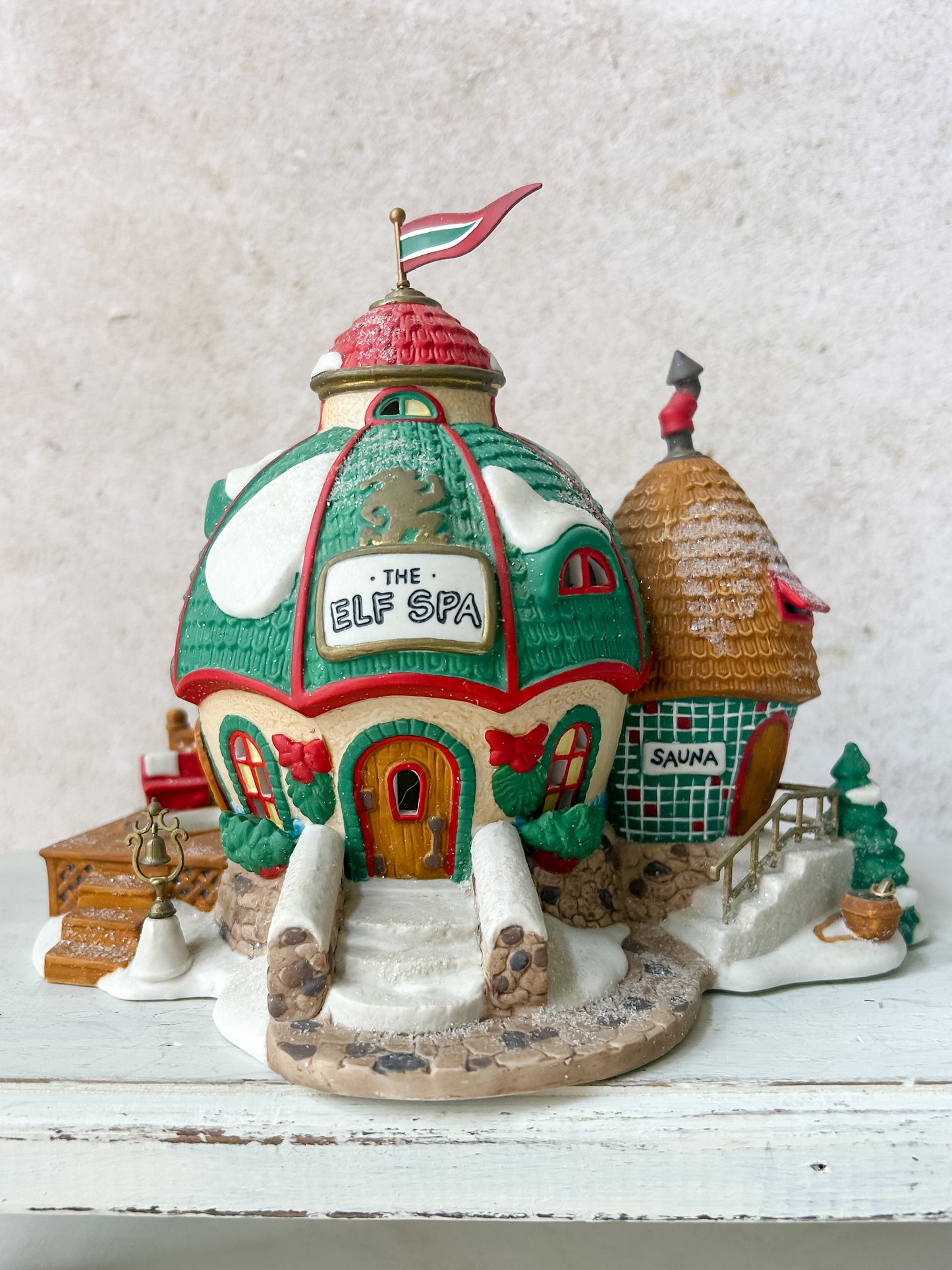Dept 56 North Pole Series "The Elf Spa"