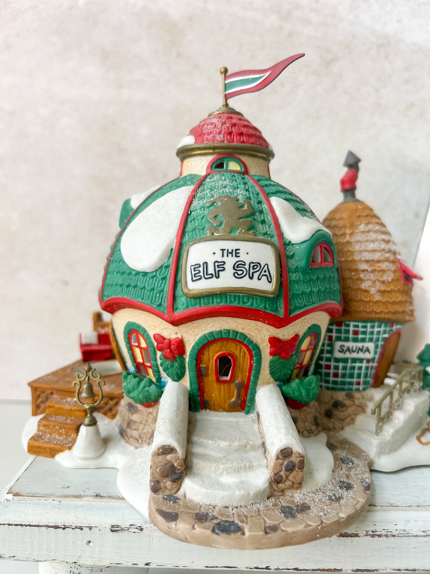 Dept 56 North Pole Series "The Elf Spa"