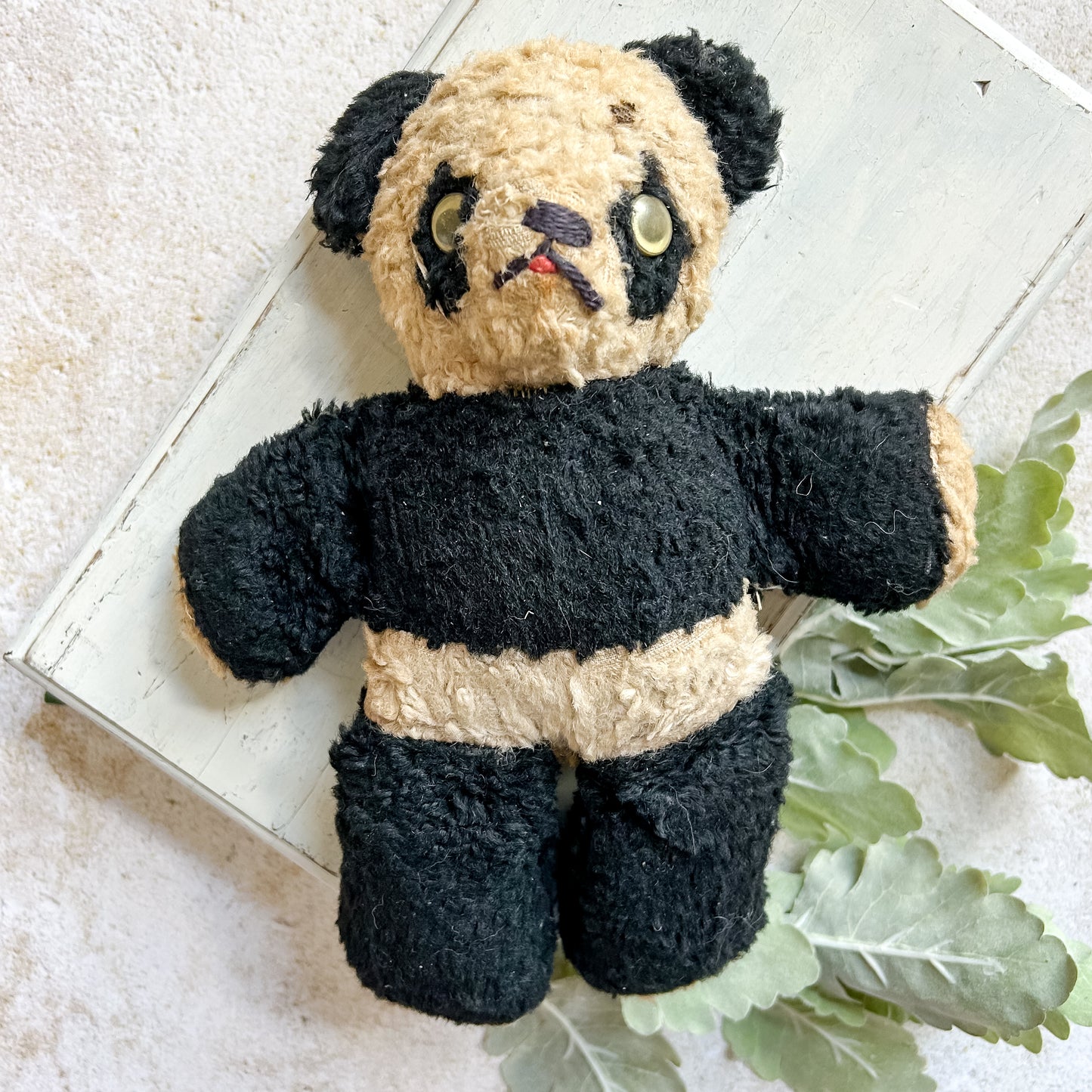 Vintage Small Stuffed Panda