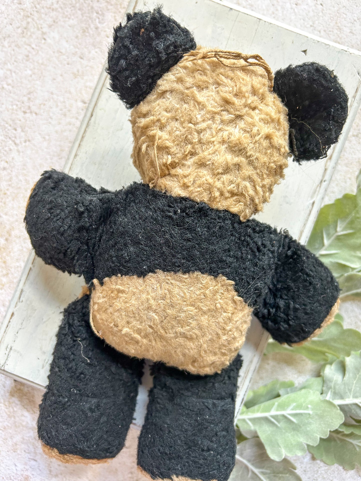 Vintage Small Stuffed Panda