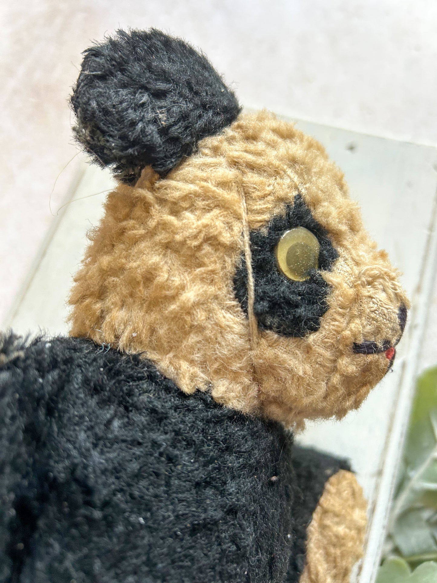 Vintage Small Stuffed Panda
