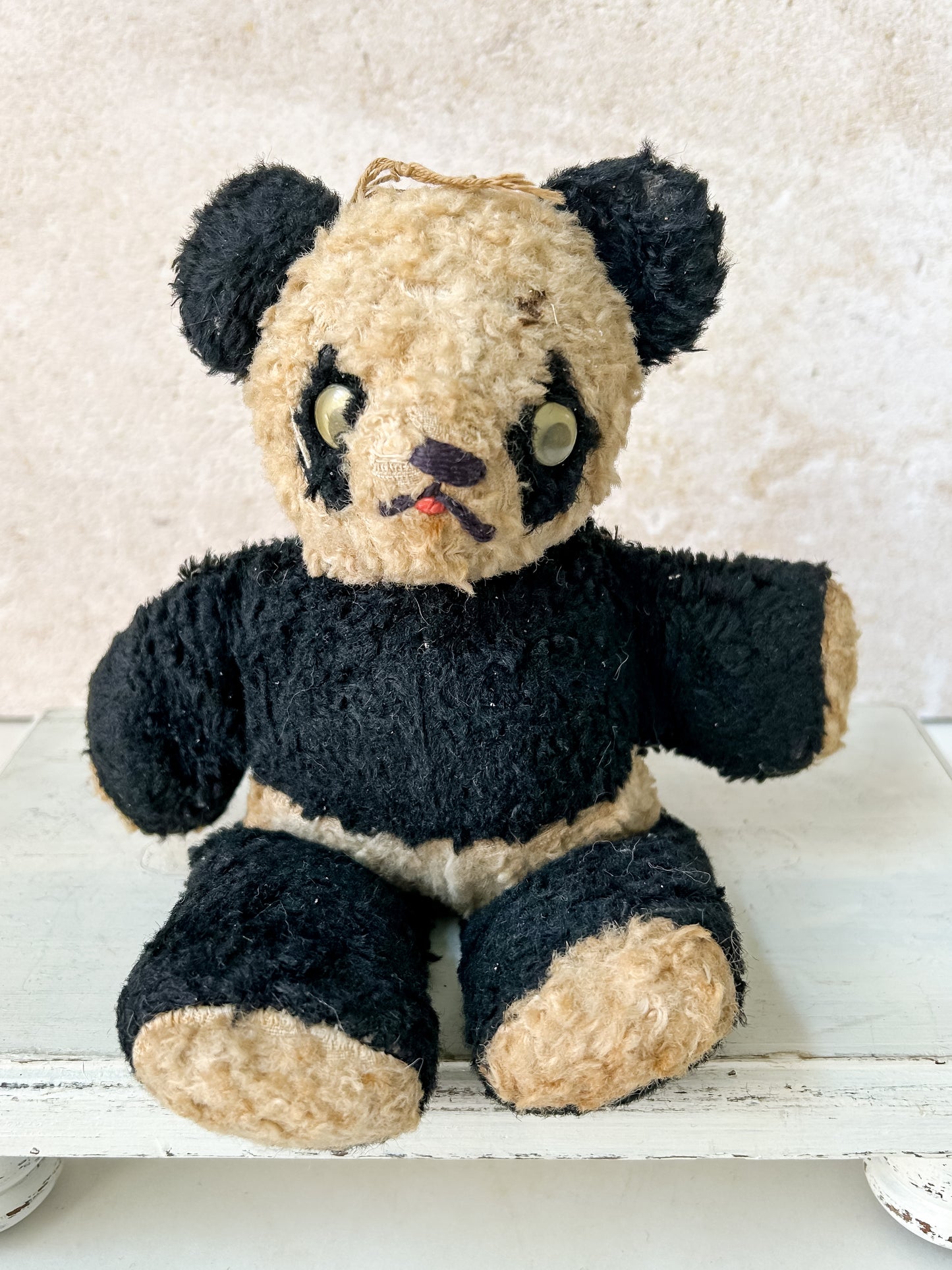 Vintage Small Stuffed Panda