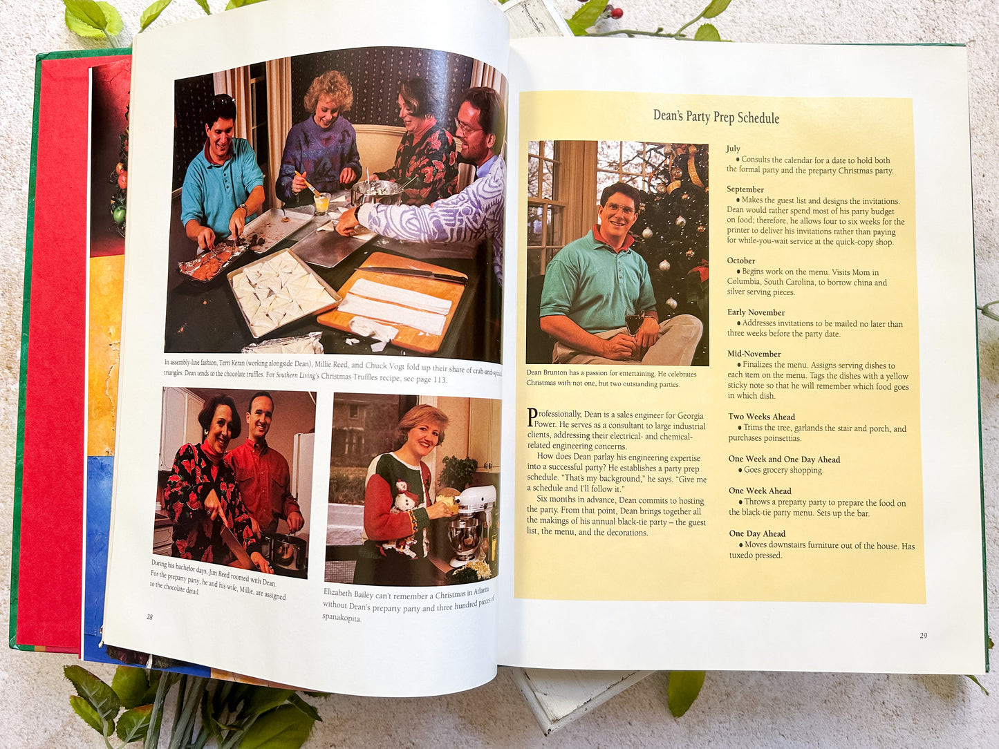 1994 Christmas with Southern Living Book