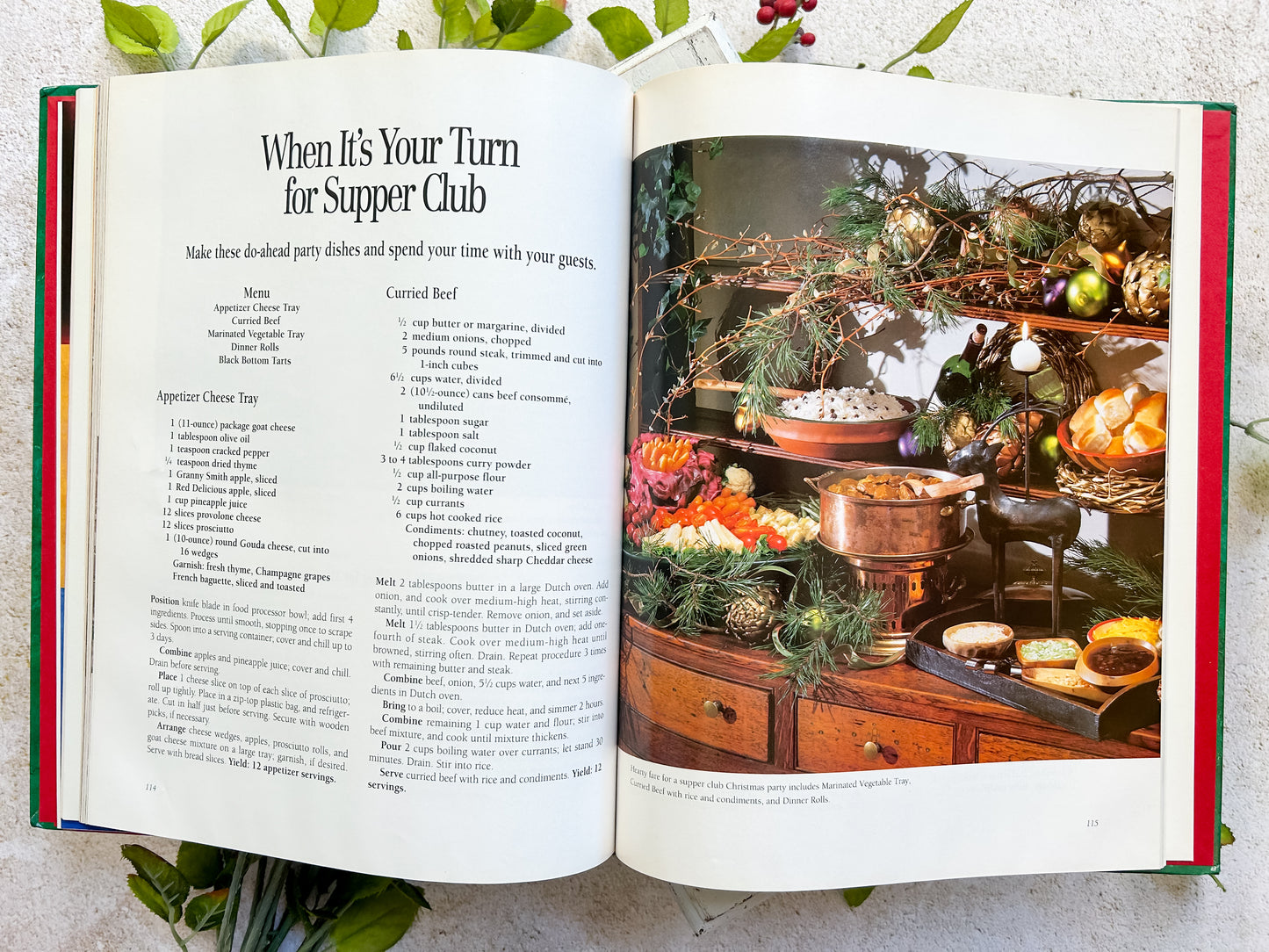 1994 Christmas with Southern Living Book