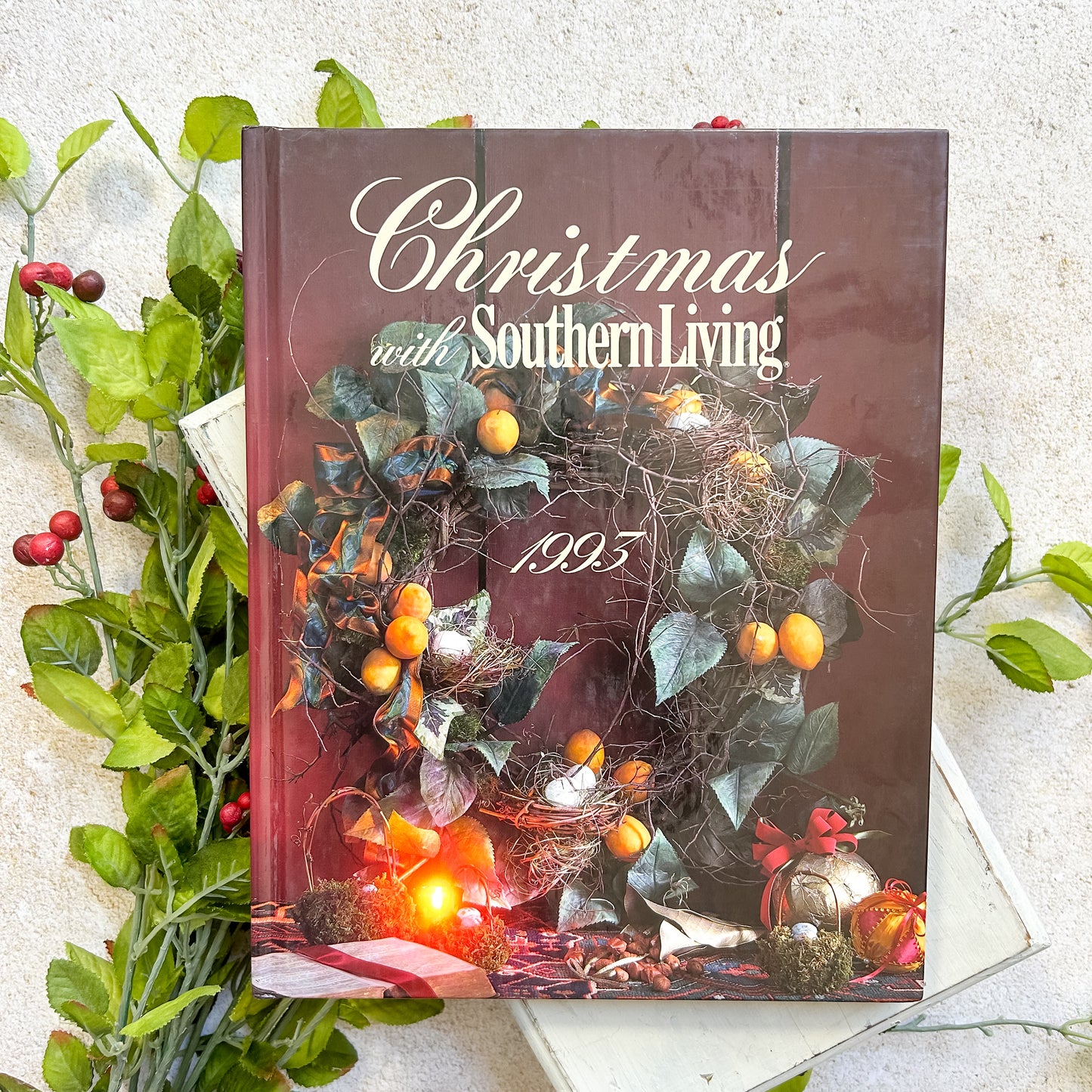 1993 Christmas with Southern Living Book