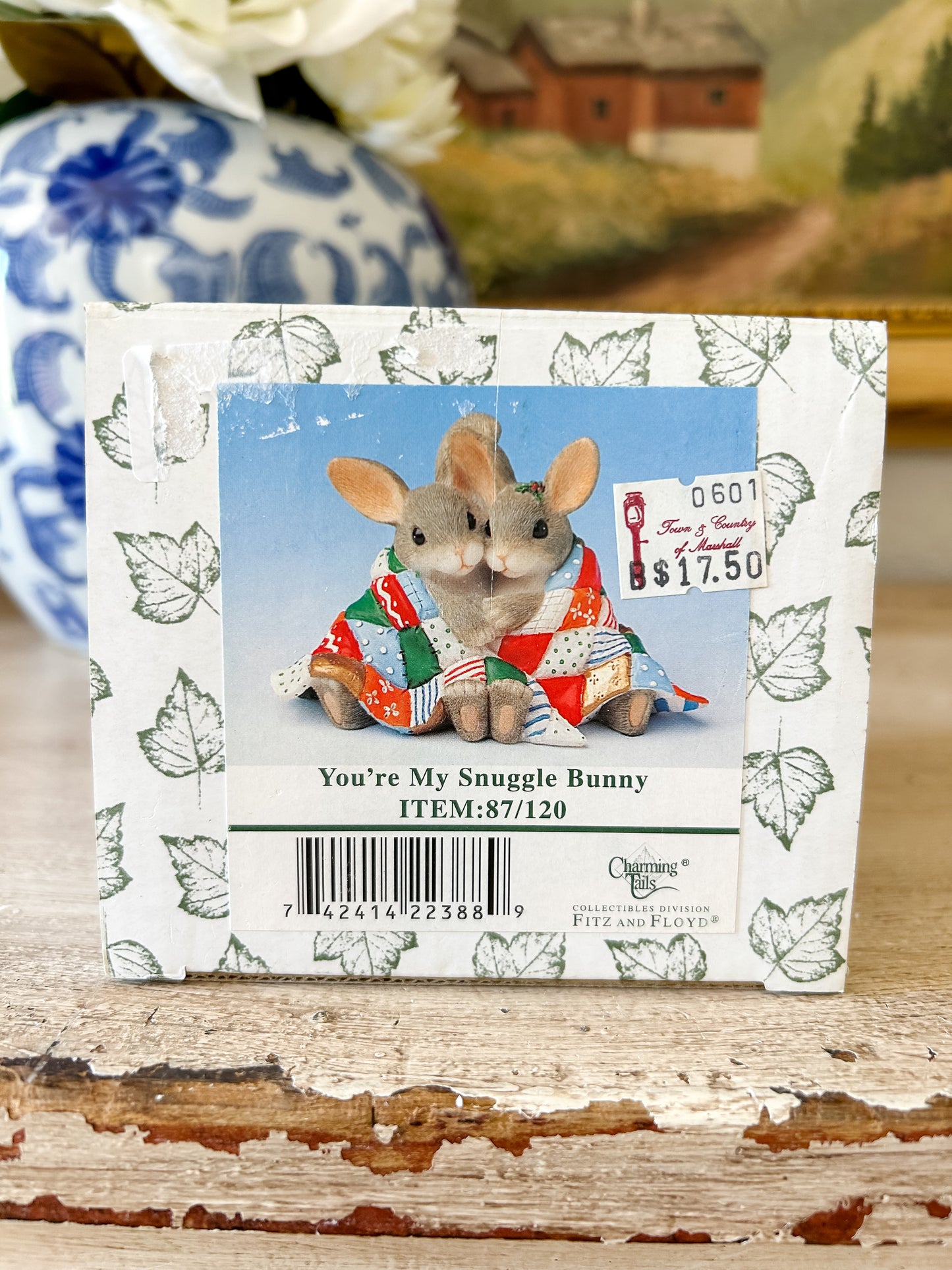 Charming Tails Figurine "You're My Snuggle Bunny"