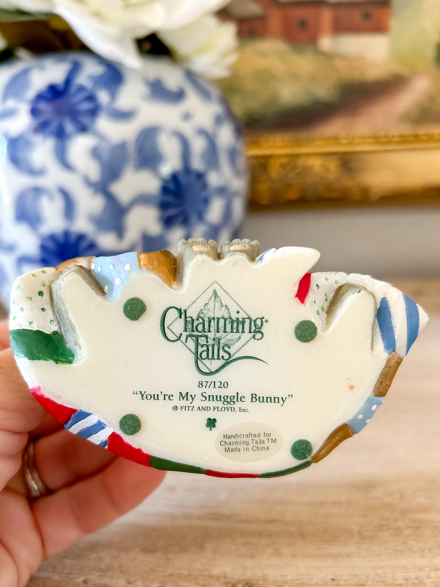 Charming Tails Figurine "You're My Snuggle Bunny"