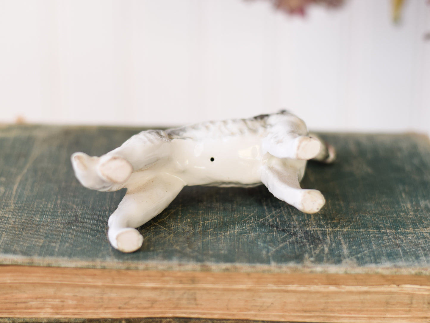 Rare Vintage Russian Wolfhound Dog Figurine
