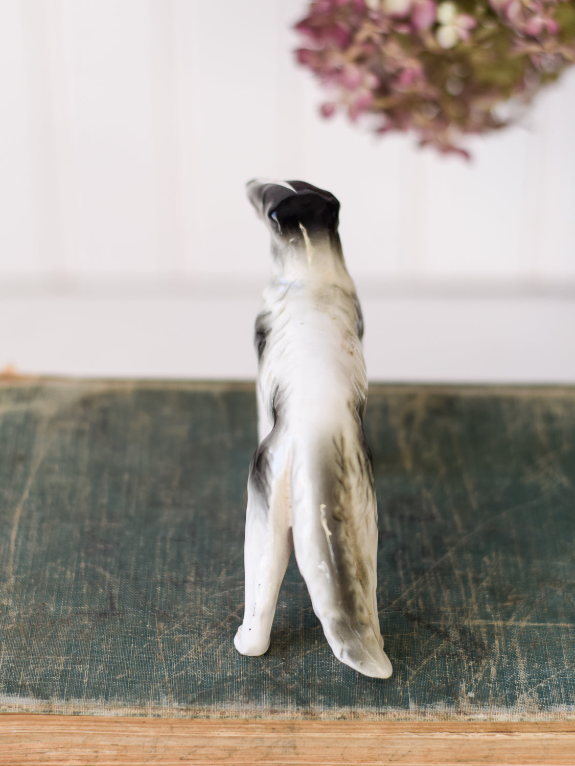 Rare Vintage Russian Wolfhound Dog Figurine