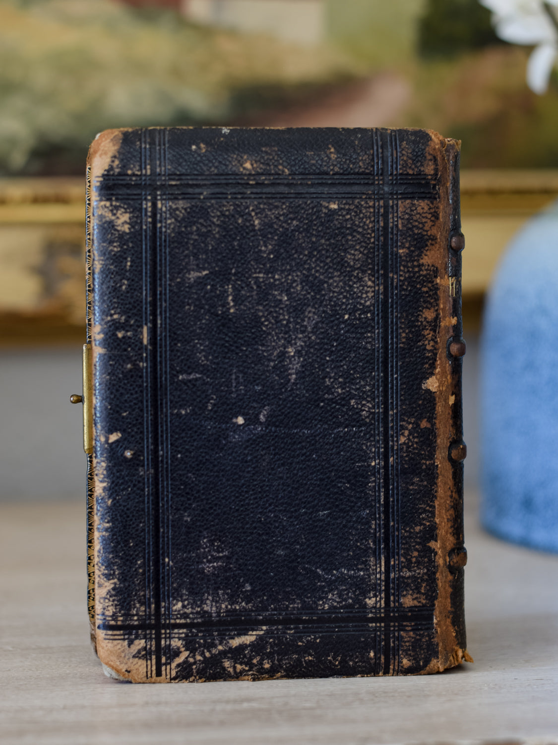 Antique King James Bible with Surprise