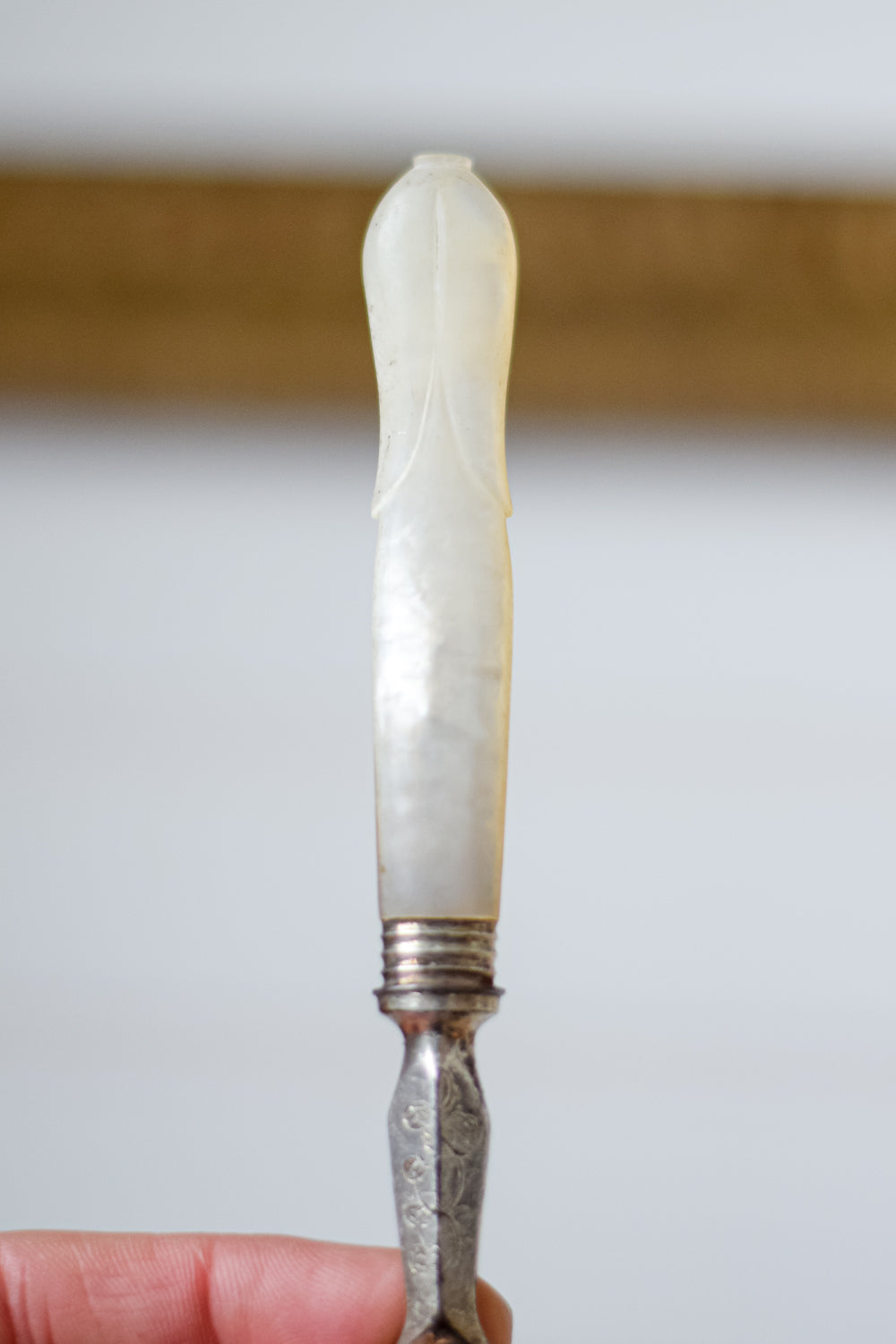 Set 6 Mother of Pearl Antique Forks