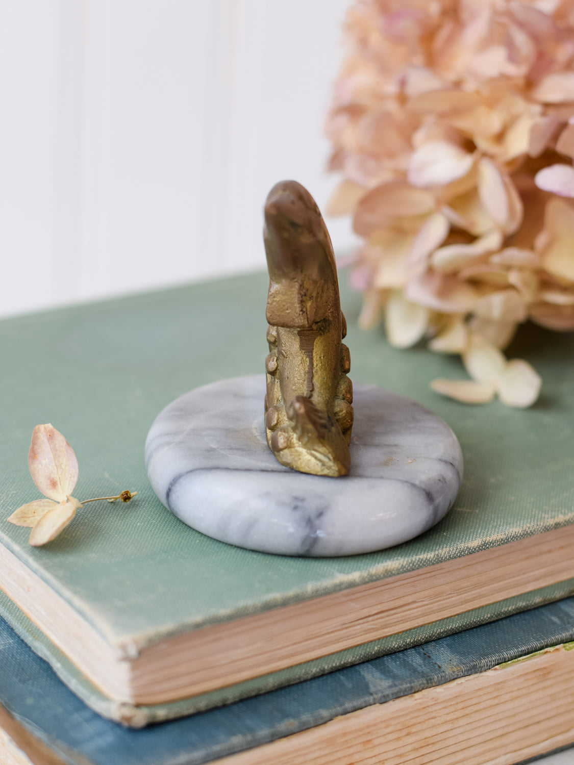 Brass Dolphin Paperweight