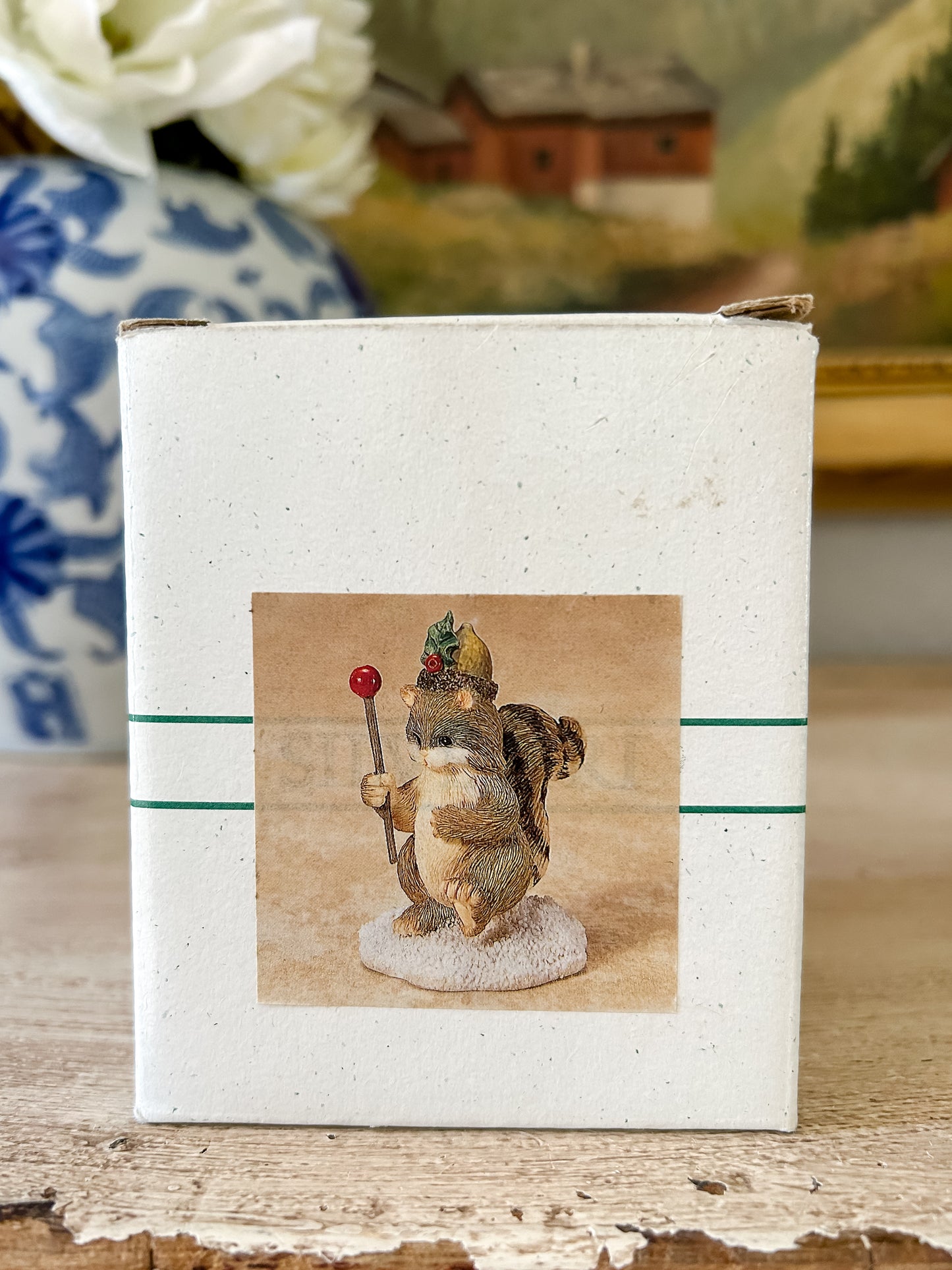 Charming Tails Figurine "The Drum Major"