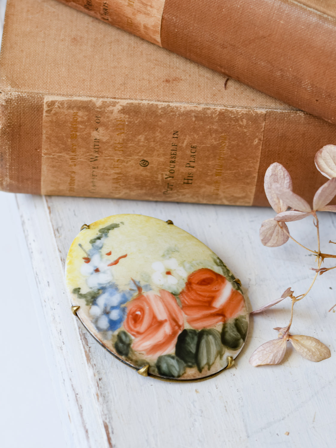 Edwardian Enamel Brooch