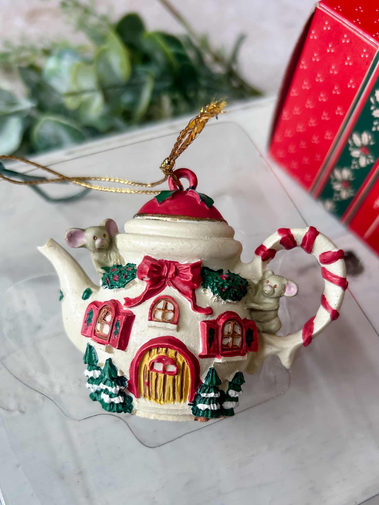 Enesco "It's Tea-Lightful" 1990's Ornament