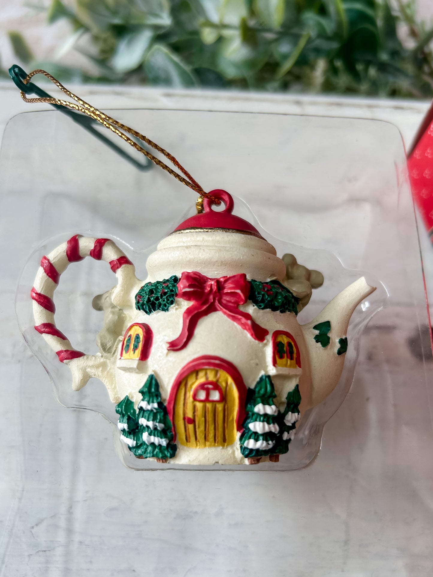 Enesco "It's Tea-Lightful" 1990's Ornament
